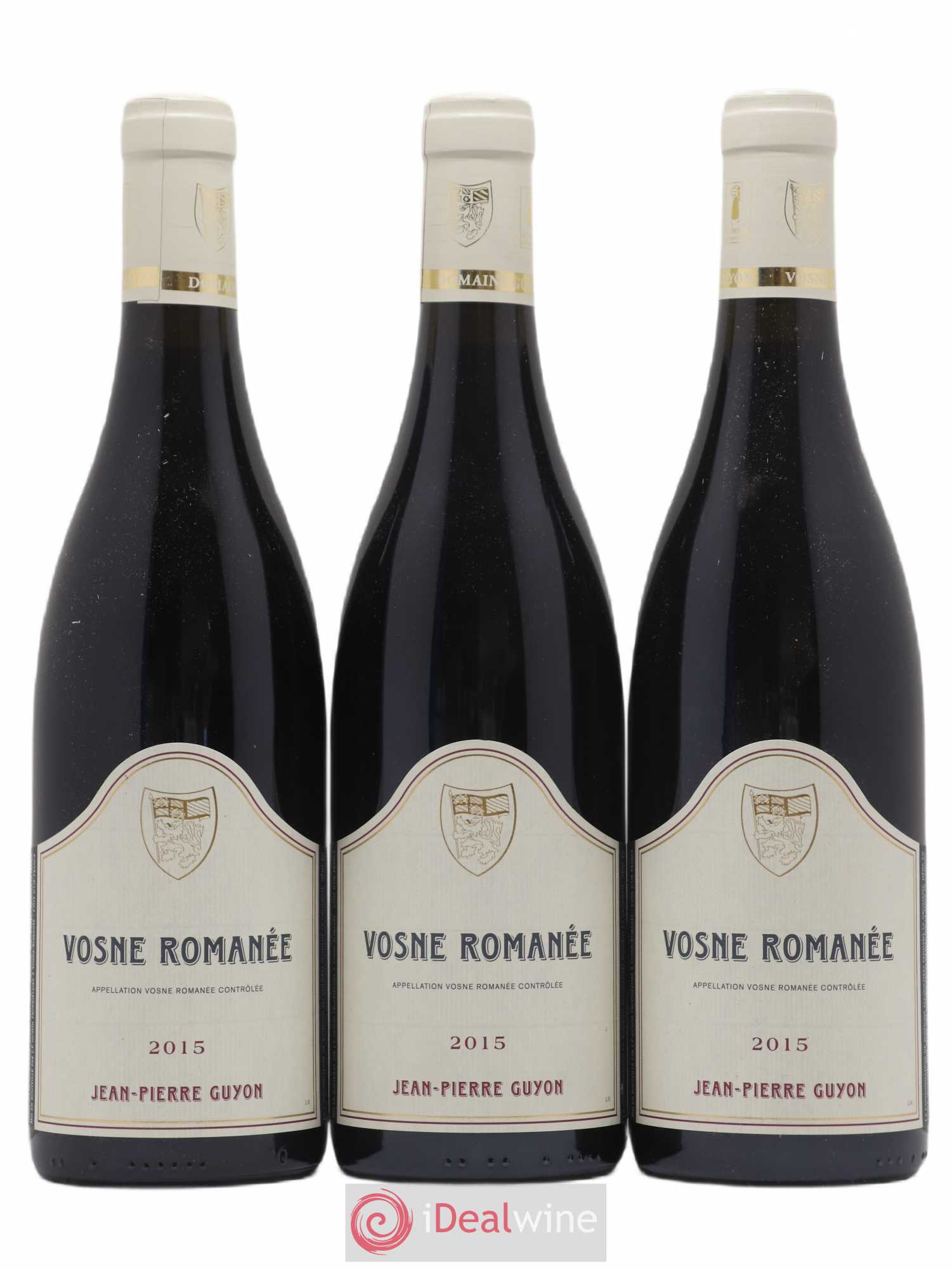 Vosne-Romanée Guyon 2015 - Lot de 3 bouteilles - 0