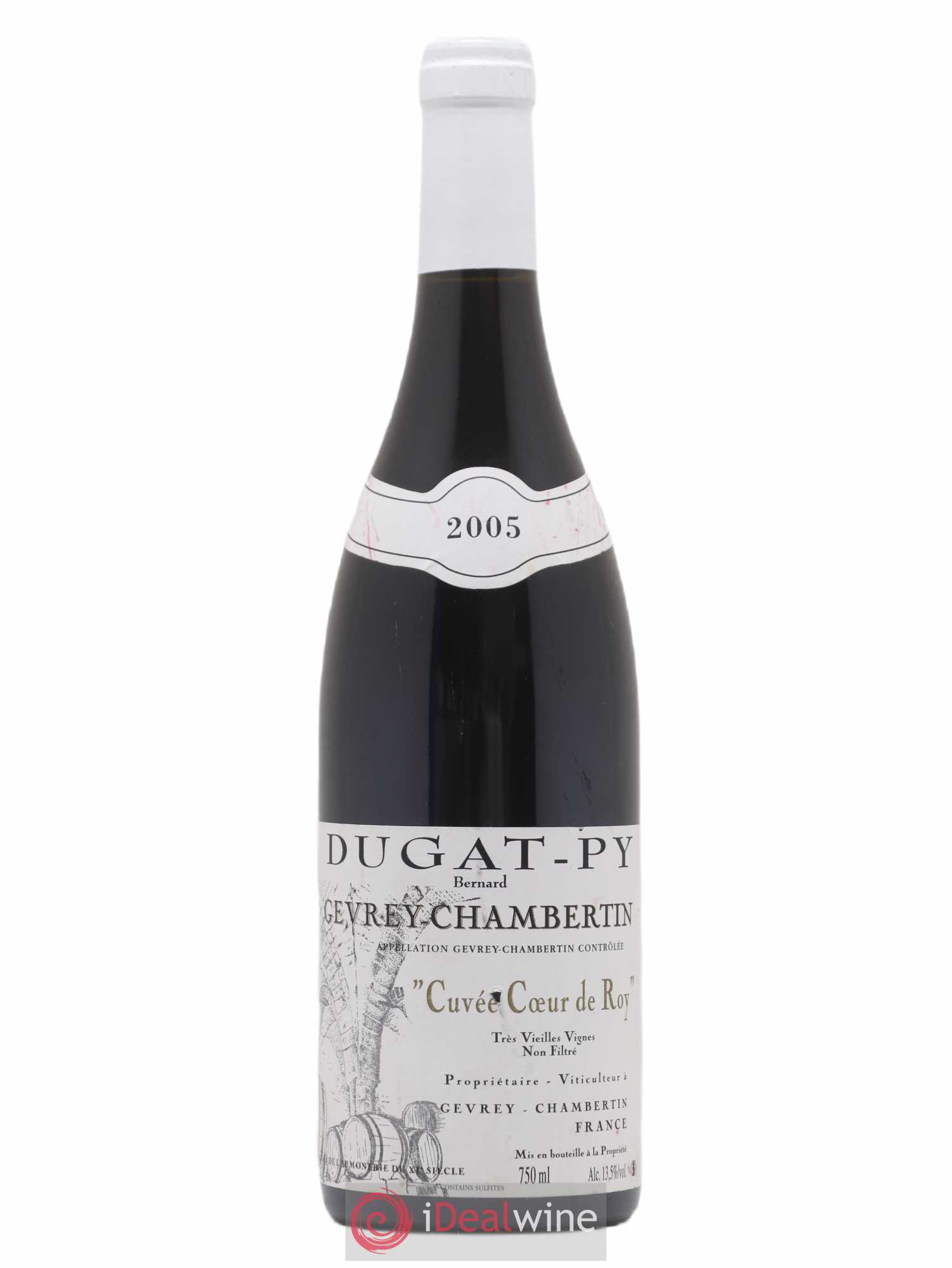 Gevrey-Chambertin Coeur de Roy Très Vieilles Vignes Dugat-Py 2005 - Lot de 1 bouteille - 0