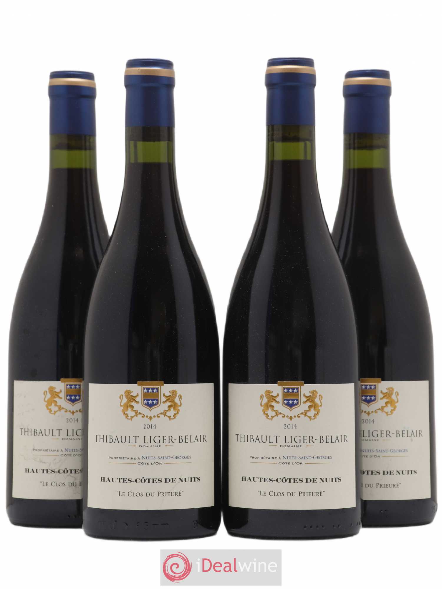 Hautes-Côtes de Nuits Le Clos du Prieuré Thibault Liger Belair 2014 - Posten von 4 Flaschen - 0