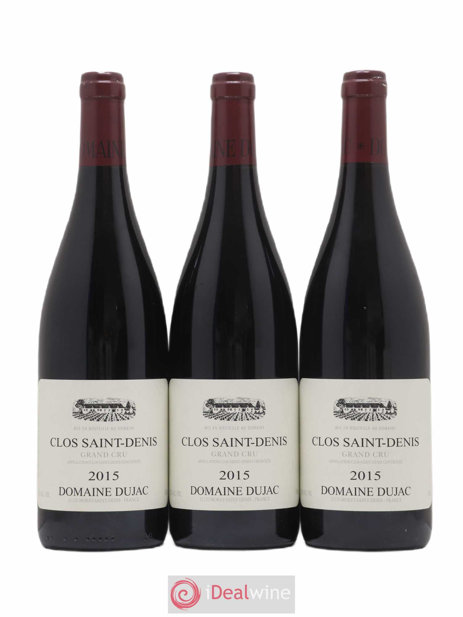 Clos Saint-Denis Grand Cru Dujac (Domaine) 2015 - Lot de 3 bouteilles - 0