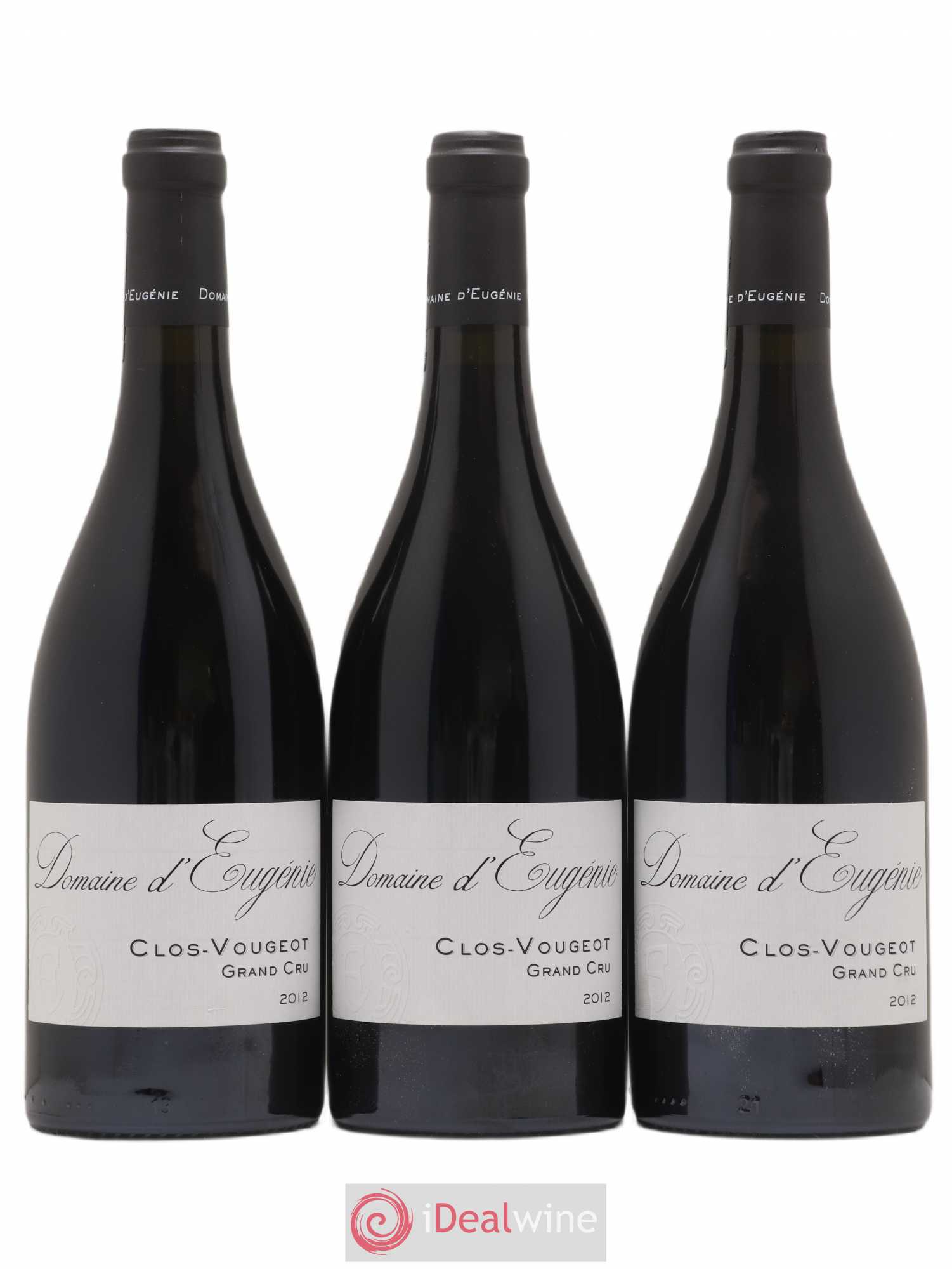 Clos de Vougeot Grand Cru Domaine René Engel - Domaine Eugénie 2012 - Lot de 3 bouteilles - 0