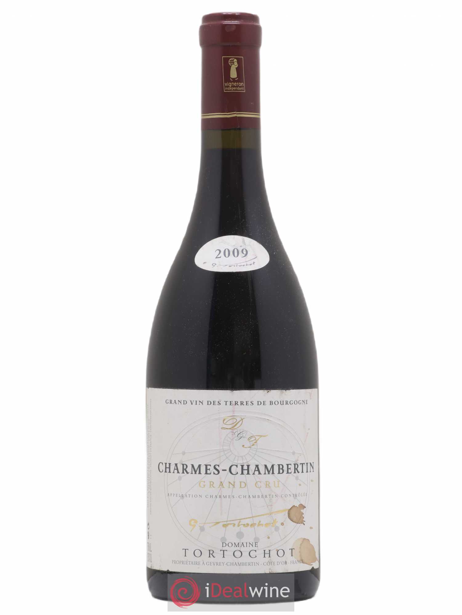 Charmes-Chambertin Grand Cru Tortochot (Domaine) 2009 - Lot de 1 bouteille - 0