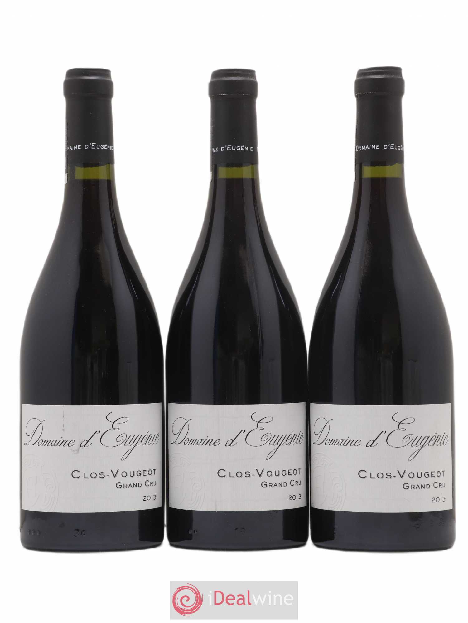 Clos de Vougeot Grand Cru Domaine René Engel - Domaine Eugénie 2013 - Lot de 3 bouteilles - 0