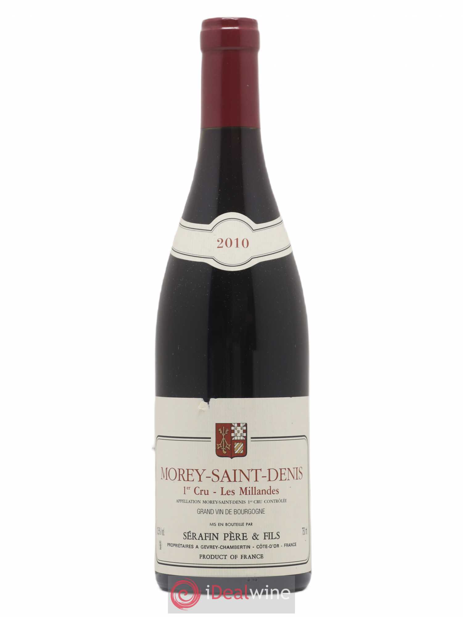 Morey-Saint-Denis 1er Cru Millandes Sérafin 2010 - Posten von 1 Flasche - 0