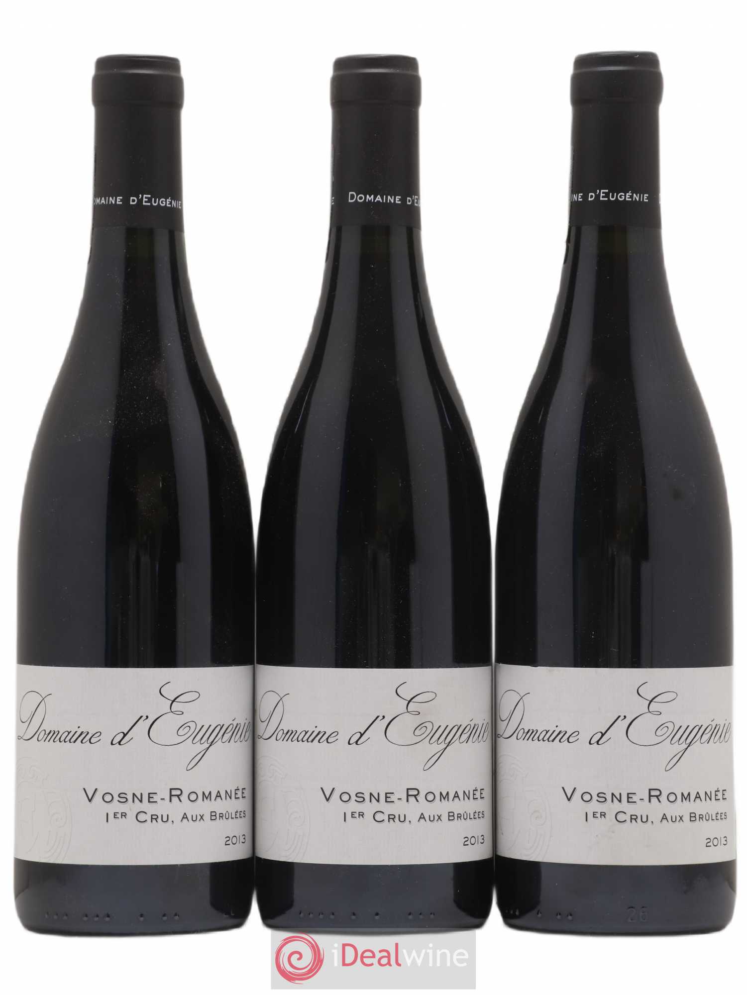 Vosne-Romanée 1er Cru Aux Brûlées Domaine René Engel - Domaine Eugénie 2013 - Lot de 3 bouteilles - 0