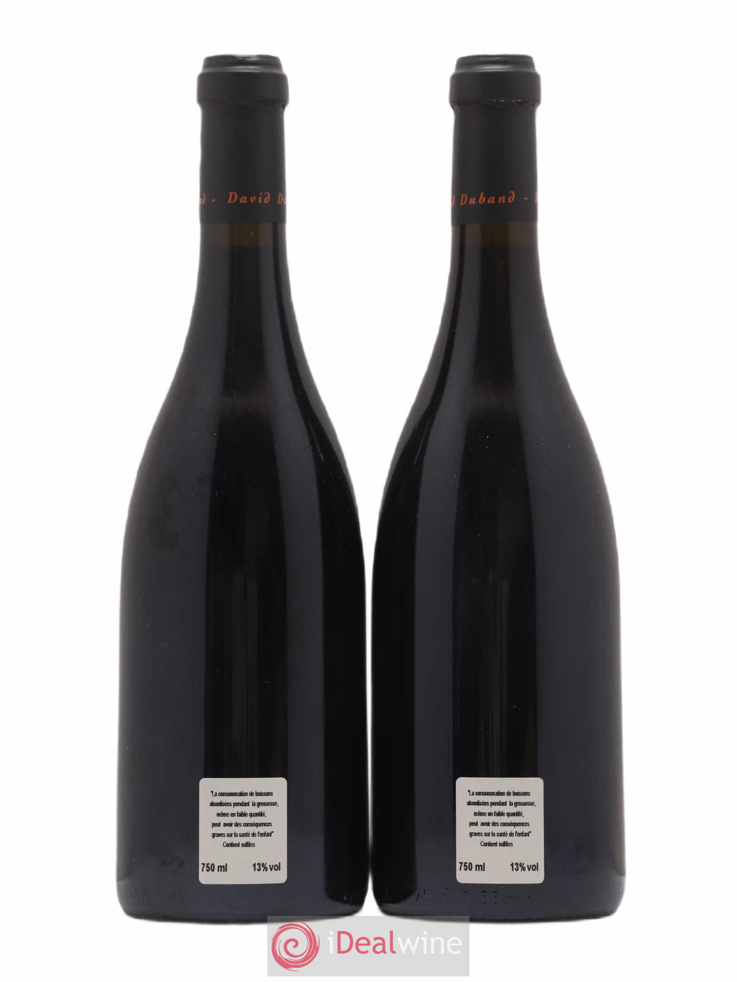Charmes-Chambertin Grand Cru David Duband (Domaine) 2006 - Lot de 2 bouteilles - 1