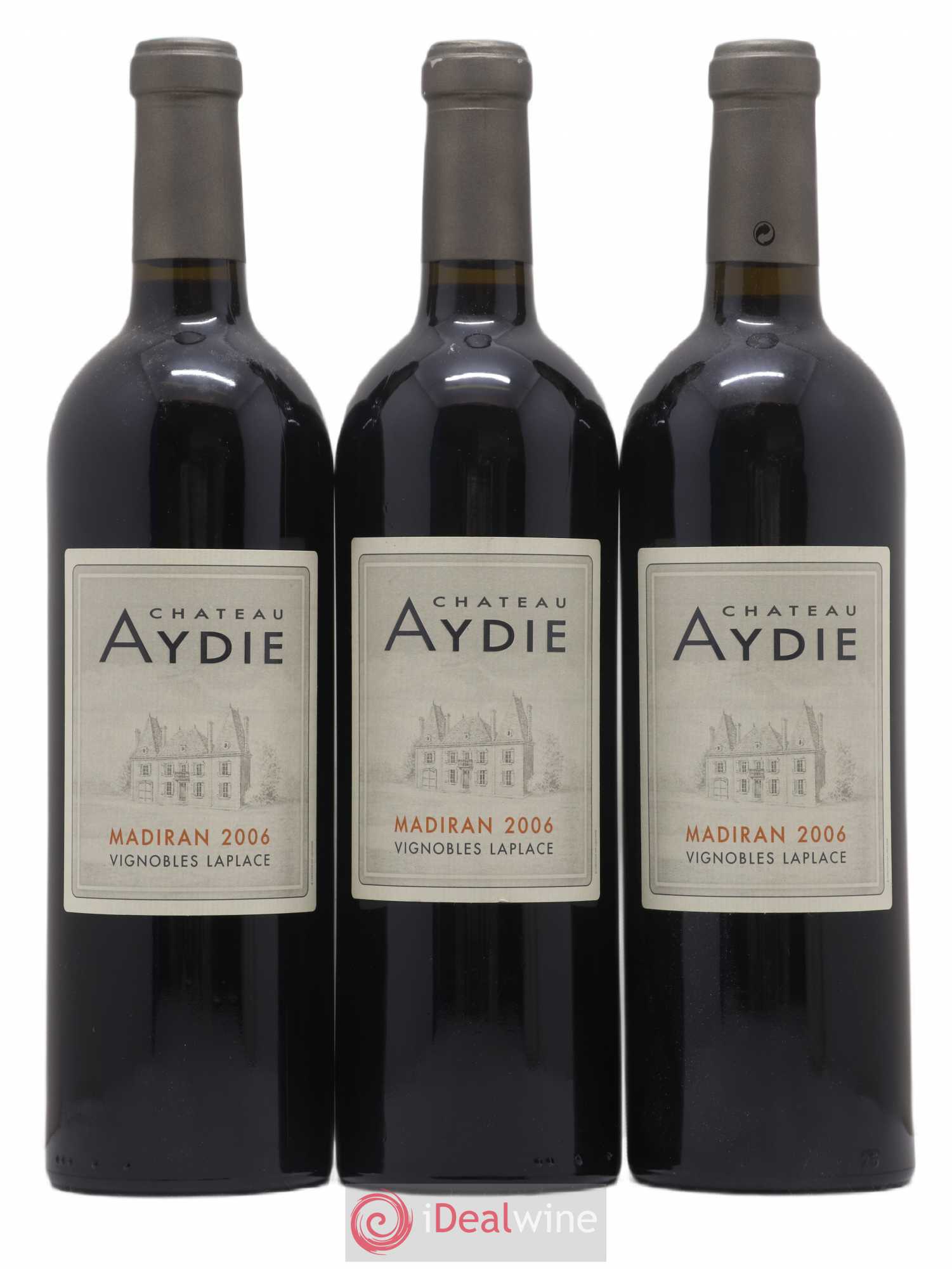 Madiran Château Aydie Famille Laplace 2006 - Lot de 3 bouteilles - 0