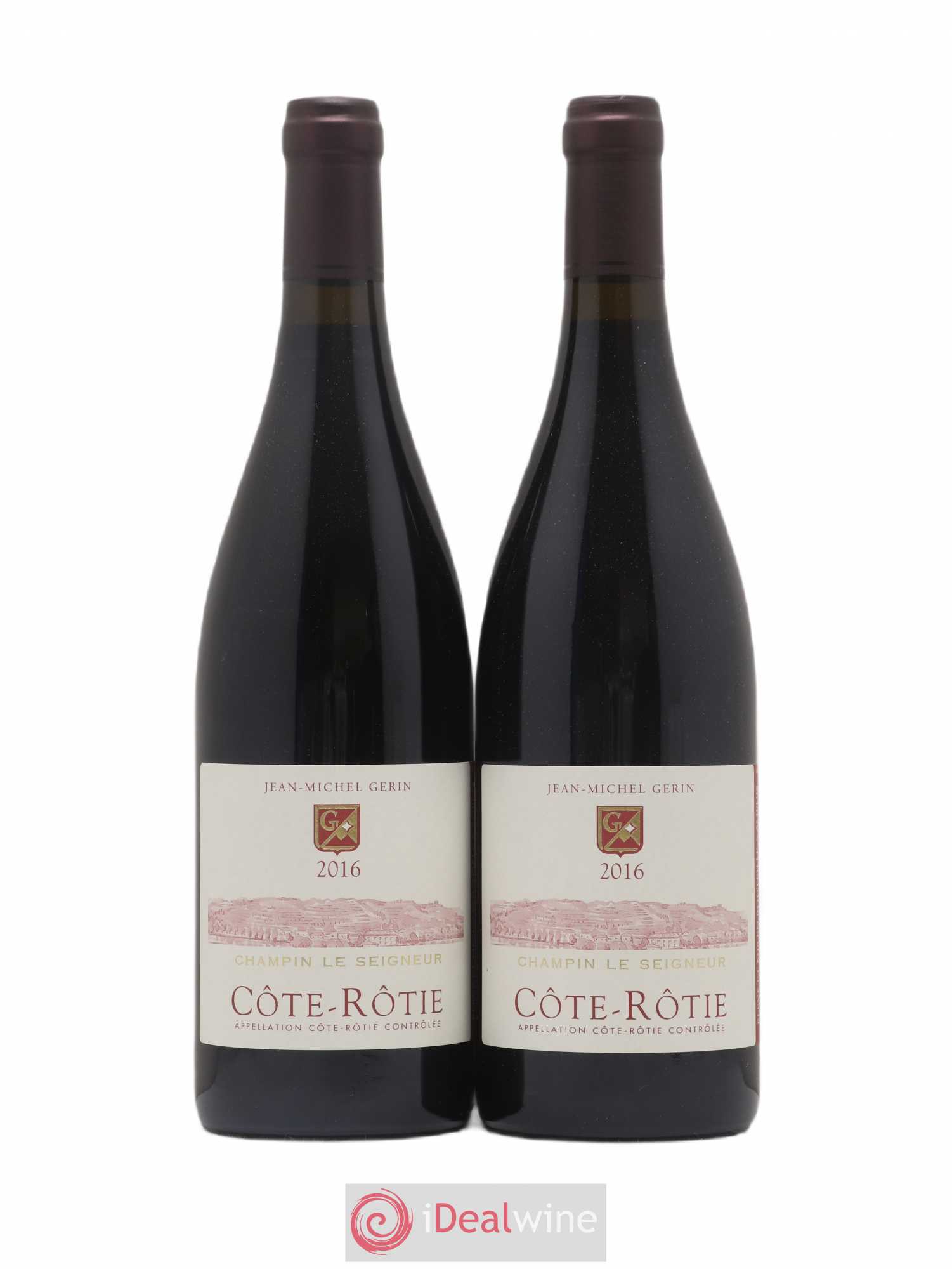 Côte-Rôtie Champin Le Seigneur Jean-Michel Gerin 2016 - Lot de 2 bouteilles - 0