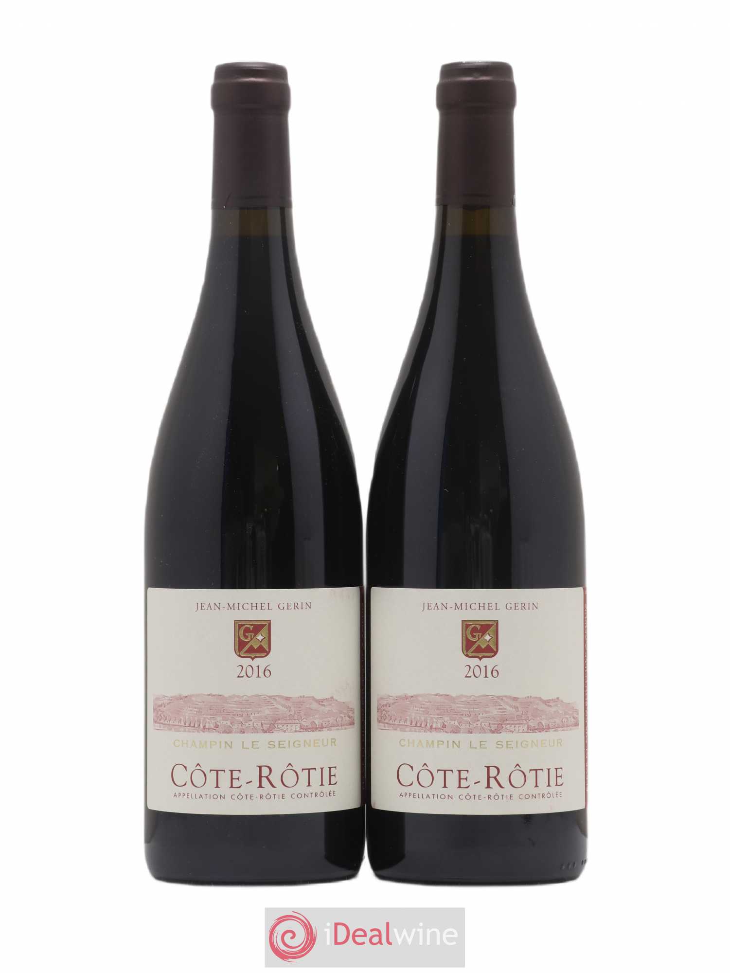 Côte-Rôtie Champin Le Seigneur Jean-Michel Gerin 2016 - Lot de 2 bouteilles - 0