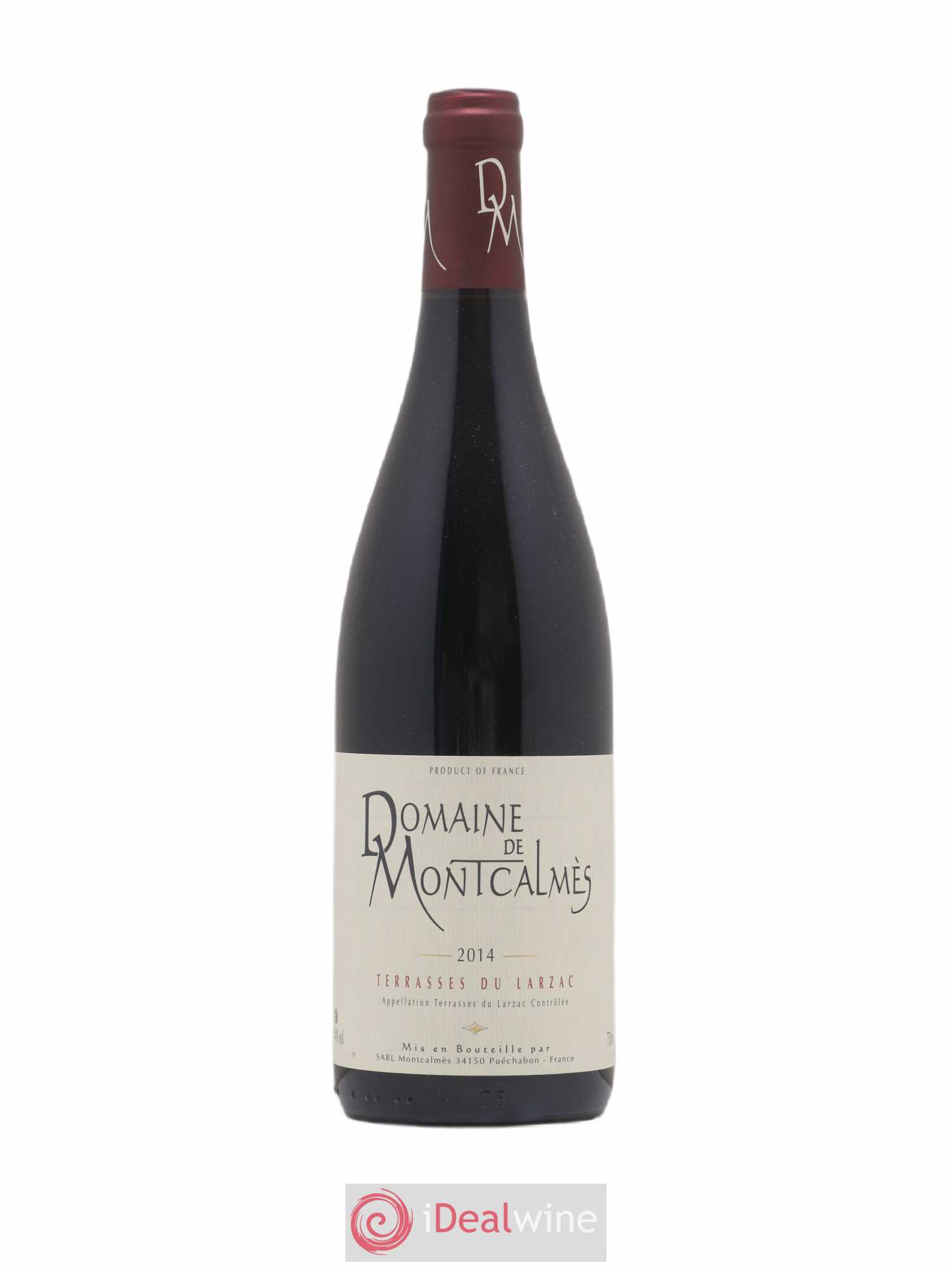 Terrasses du Larzac Domaine de Montcalmès Frédéric Pourtalié 2014 - Lot de 1 bouteille - 0
