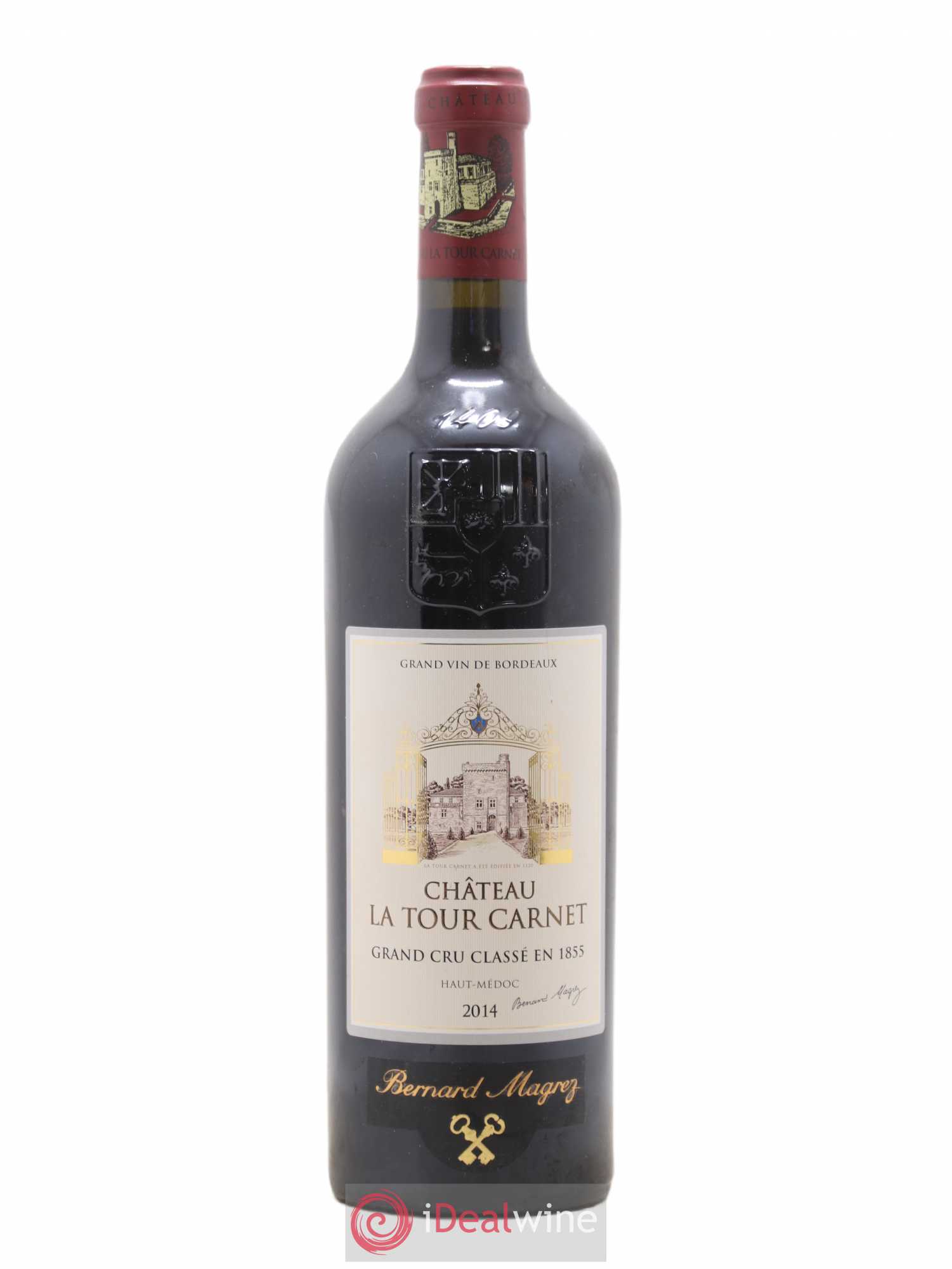 Château la Tour Carnet 4ème Grand Cru Classé 2014 - Lot de 1 bouteille - 0