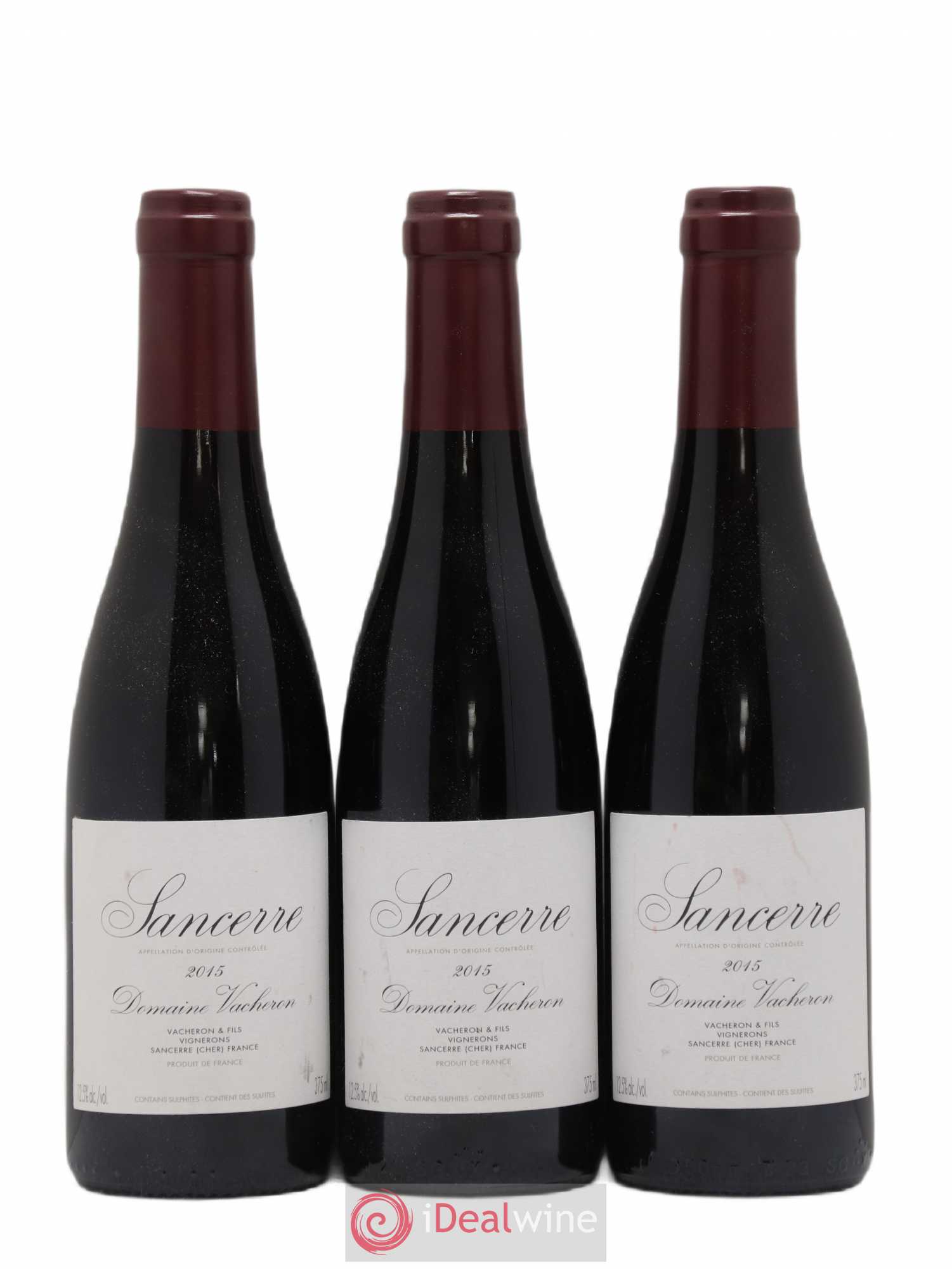 Sancerre Domaine Vacheron et Fils 2015 - Lot de 3 demi bouteilles - 0