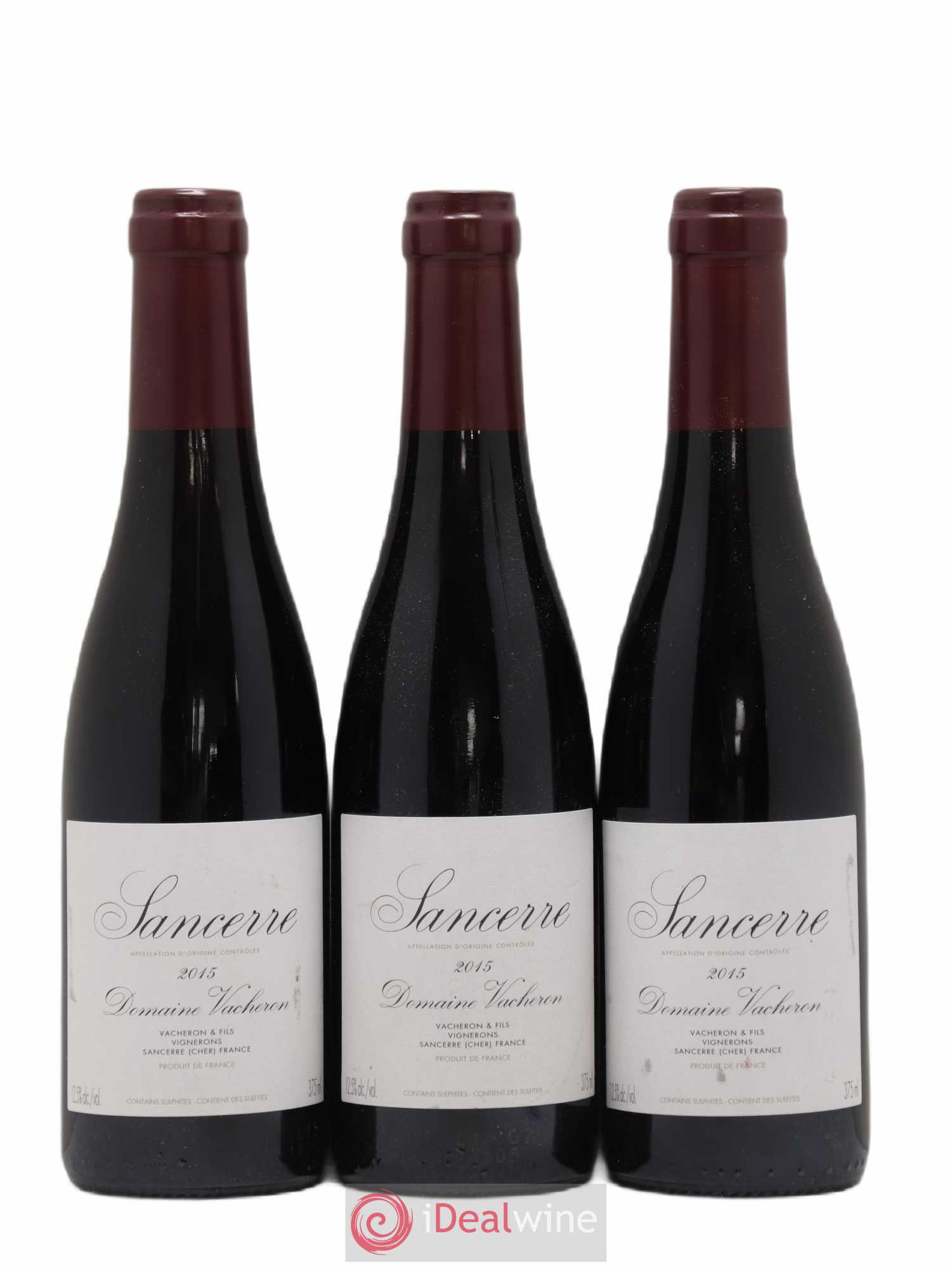 Sancerre Domaine Vacheron et Fils 2015 - Lot de 3 demi bouteilles - 0
