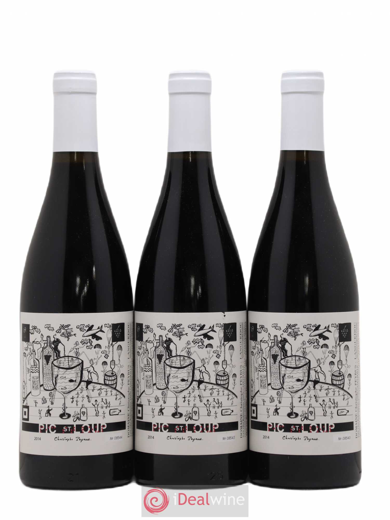 Pic Saint-Loup Clos des Reboussiers 2014 - Lot de 3 bouteilles - 0