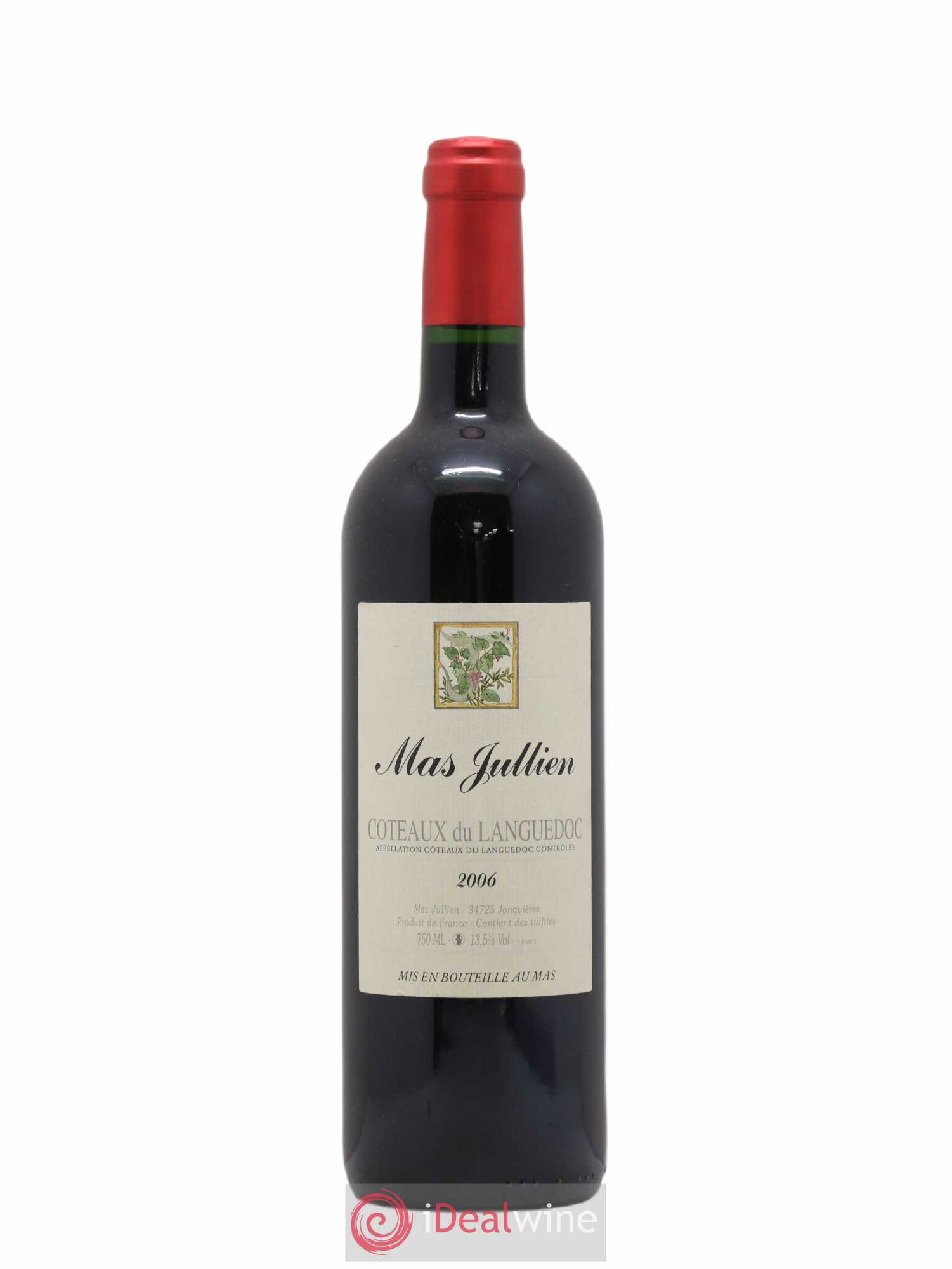 Terrasses du Larzac Mas Jullien Olivier Jullien 2006 - Lot de 1 bouteille - 0