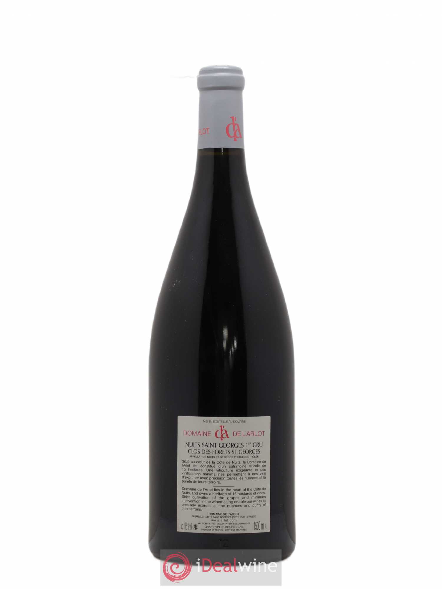 Nuits-Saint-Georges 1er Cru Clos de l'Arlot Domaine de l'Arlot 2005 - Lot de 1 magnum - 1