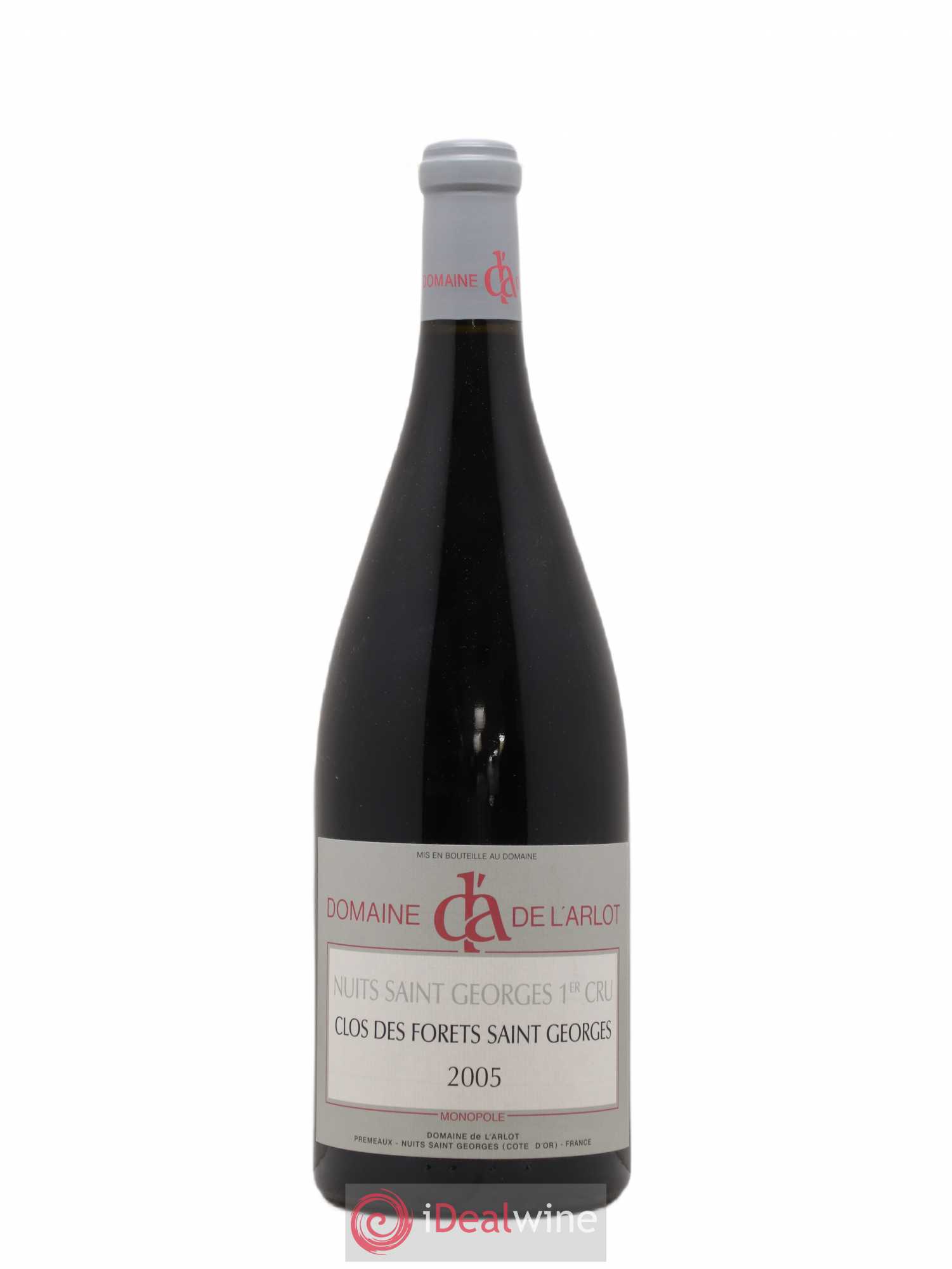 Nuits-Saint-Georges 1er Cru Clos de l'Arlot Domaine de l'Arlot 2005 - Lot de 1 magnum - 0