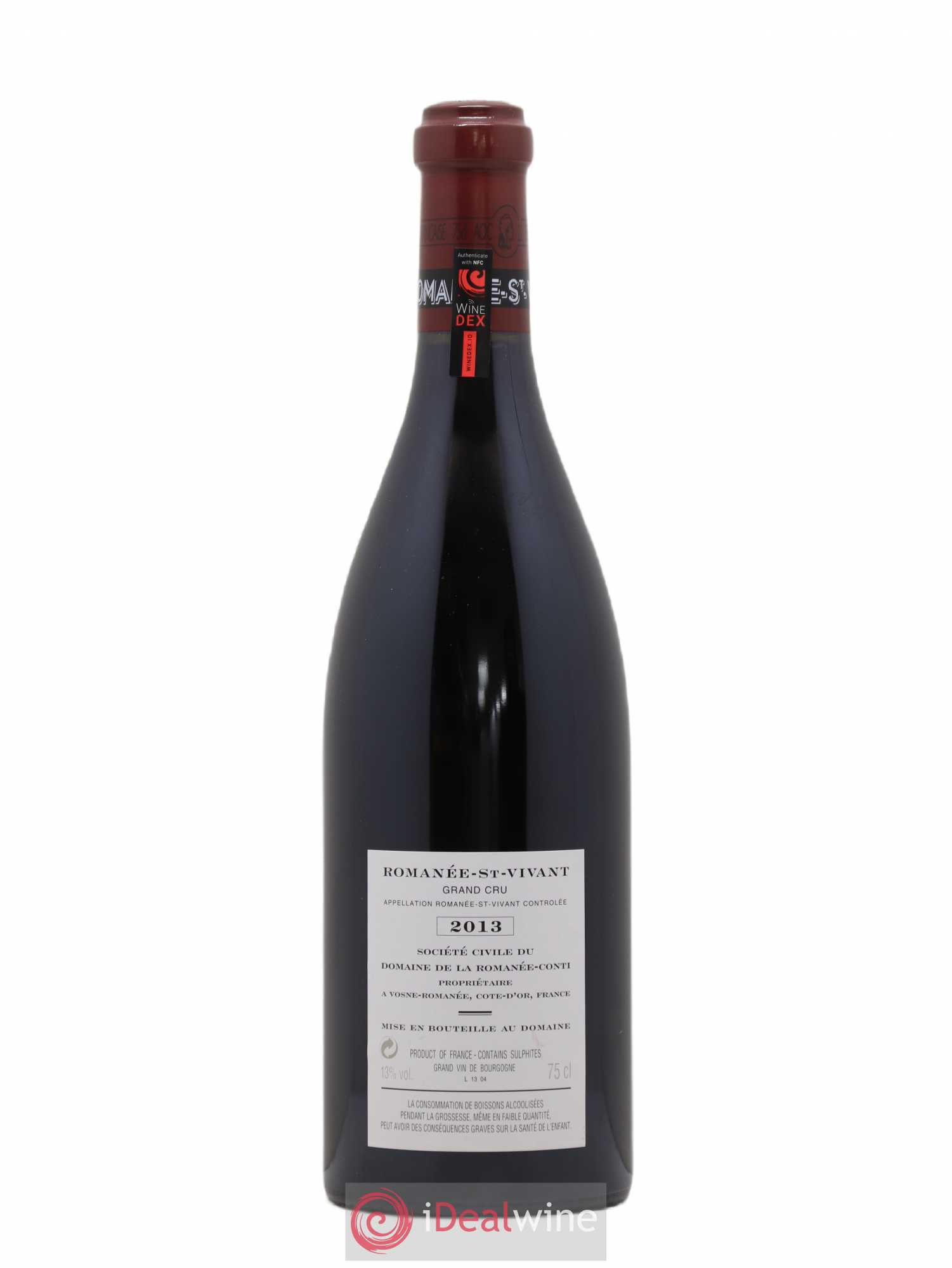 Romanée-Saint-Vivant Grand Cru Domaine de la Romanée-Conti 2013 - Lot de 1 bouteille - 1