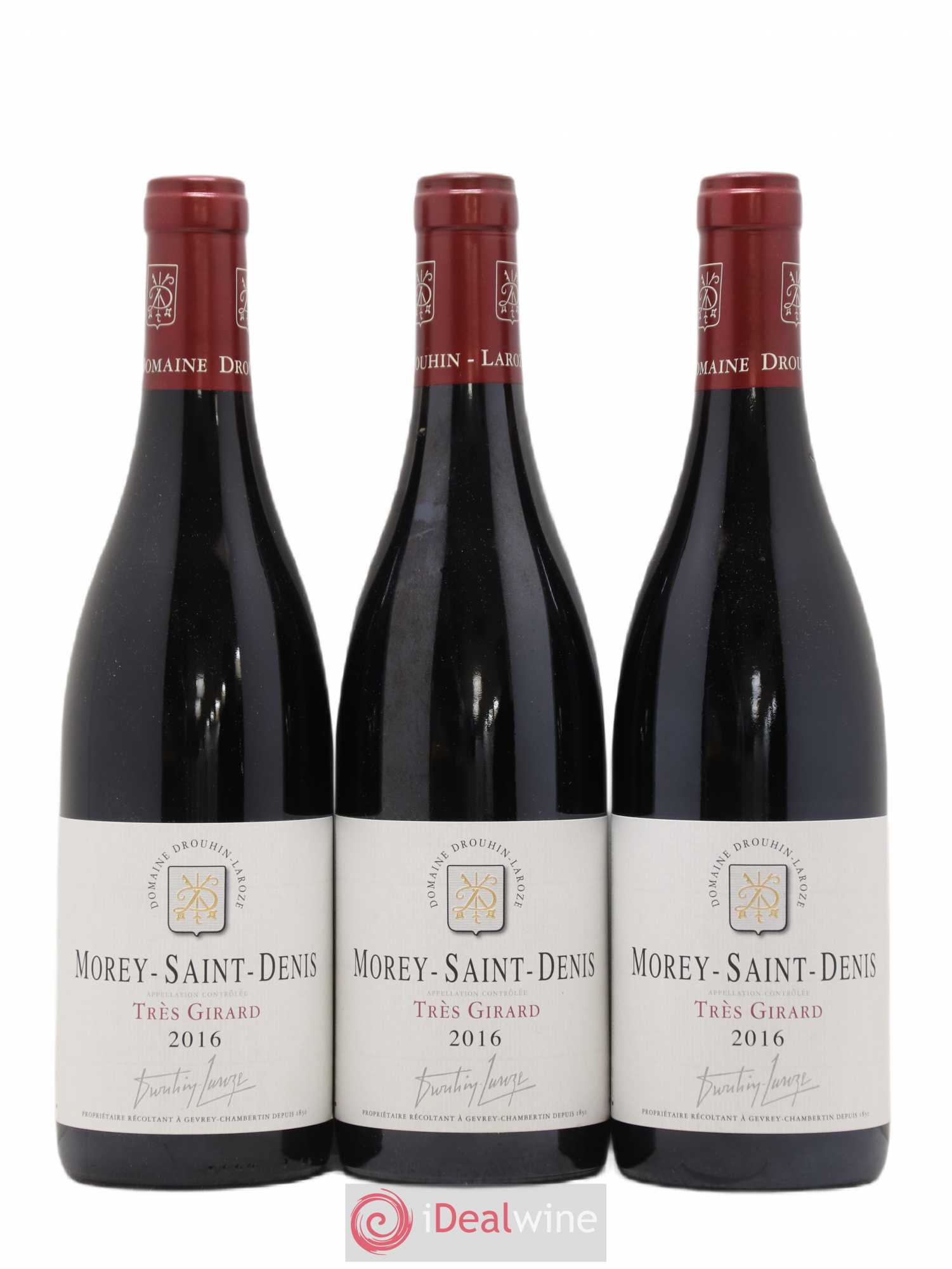 Morey-Saint-Denis Très Girard Drouhin Laroze 2016 - Posten von 3 Flaschen - 0