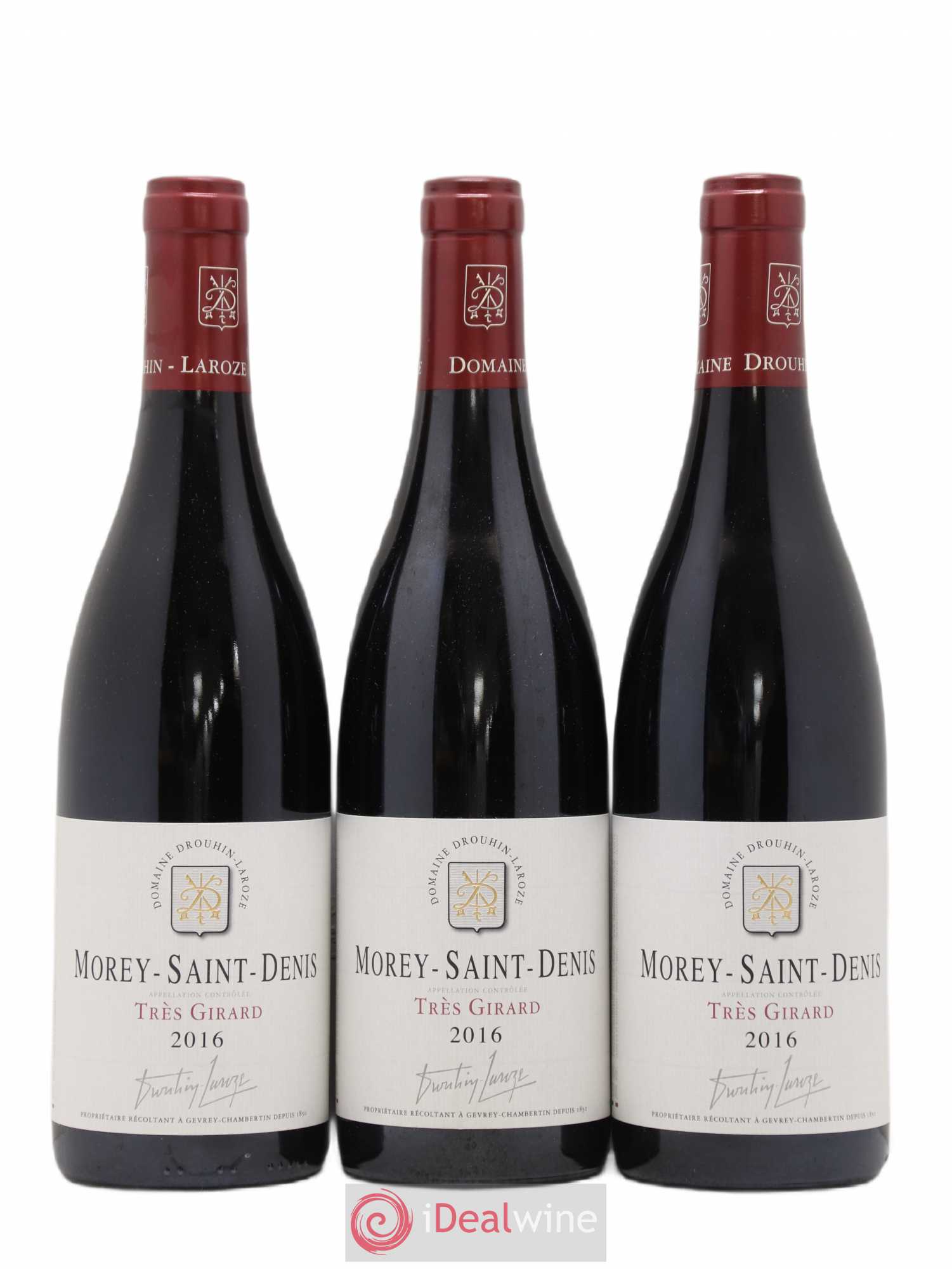 Morey-Saint-Denis Très Girard Drouhin Laroze 2016 - Posten von 3 Flaschen - 0