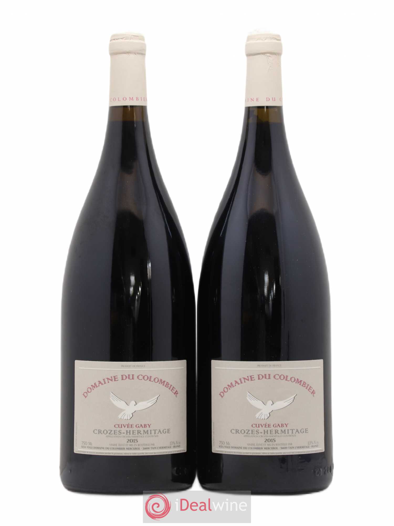 Crozes-Hermitage Cuvée Gaby Colombier (Domaine du) 2015 - Lot de 2 magnums - 0