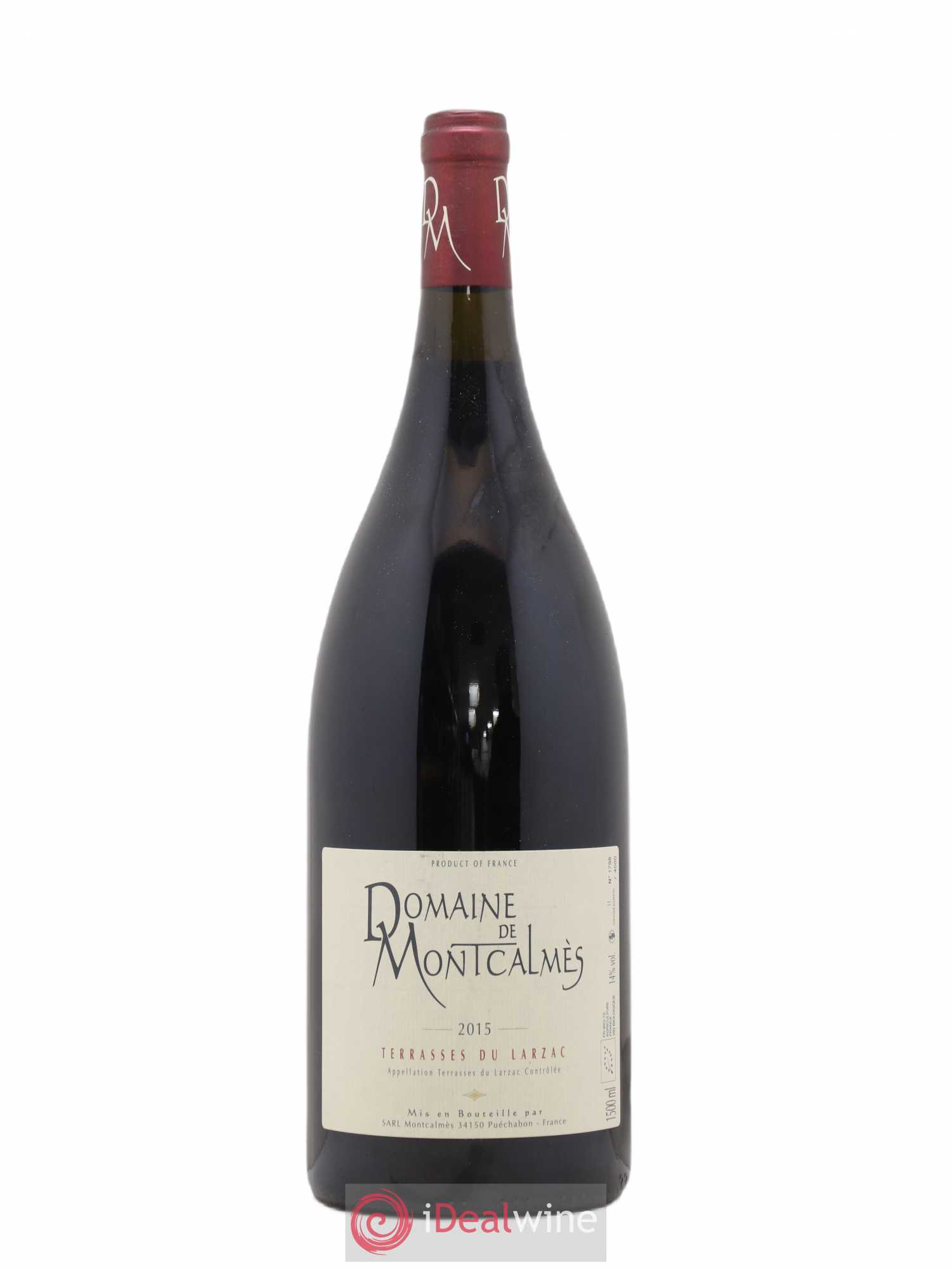 Terrasses du Larzac Domaine de Montcalmès Frédéric Pourtalié 2015 - Lot de 1 magnum - 0