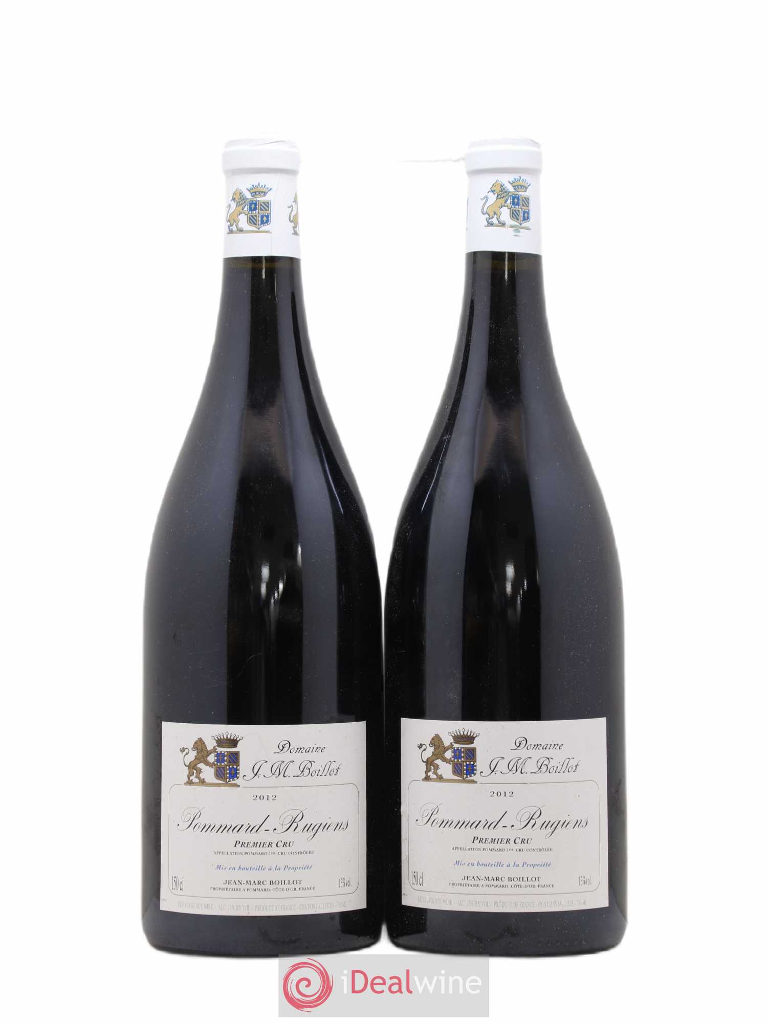 Pommard 1er Cru Rugiens Jean-Marc Boillot 2012 - Lot de 2 magnums - 0