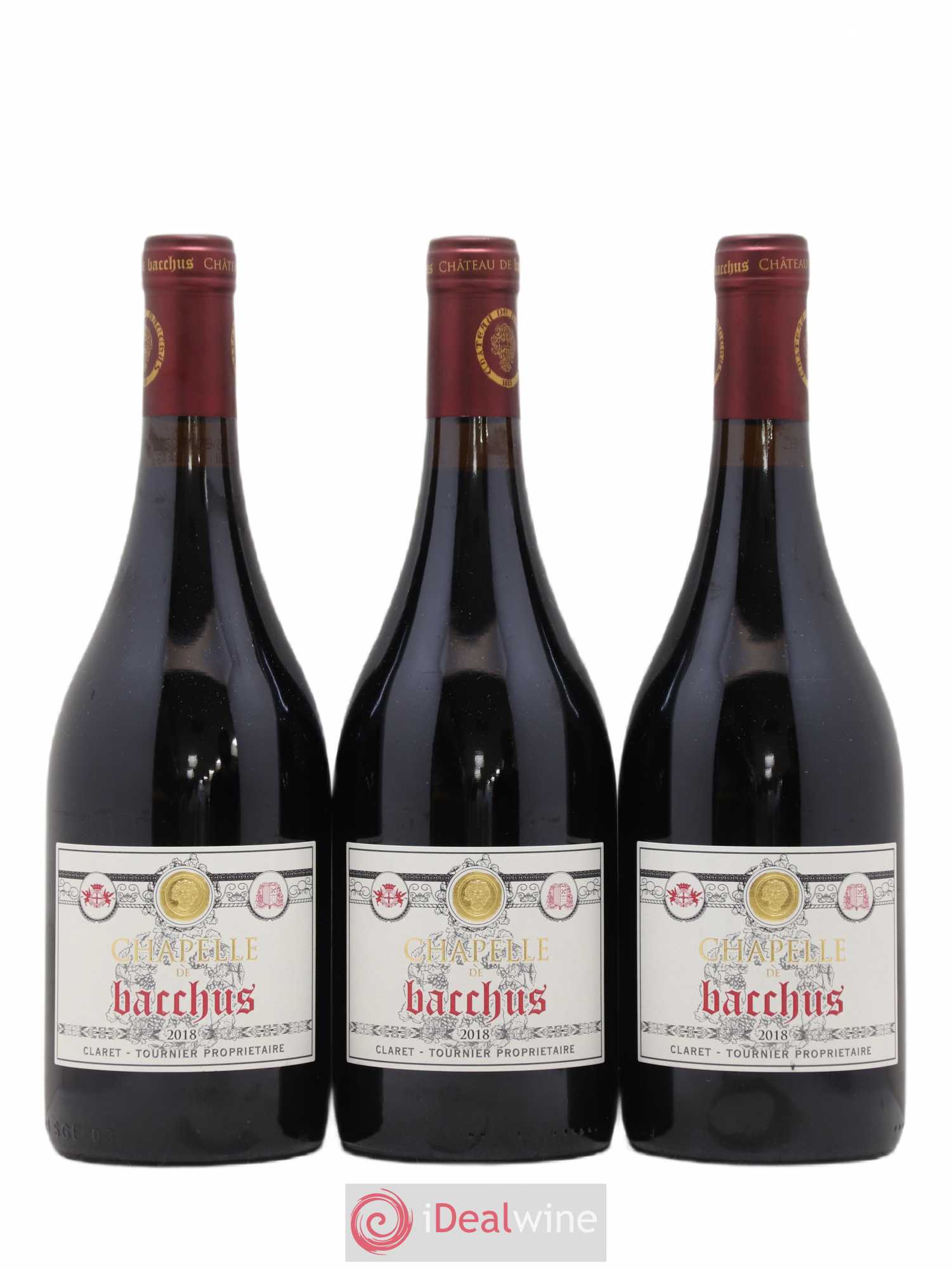 Ventoux Chapelle de Bacchus 2018 - Posten von 3 Flaschen - 0
