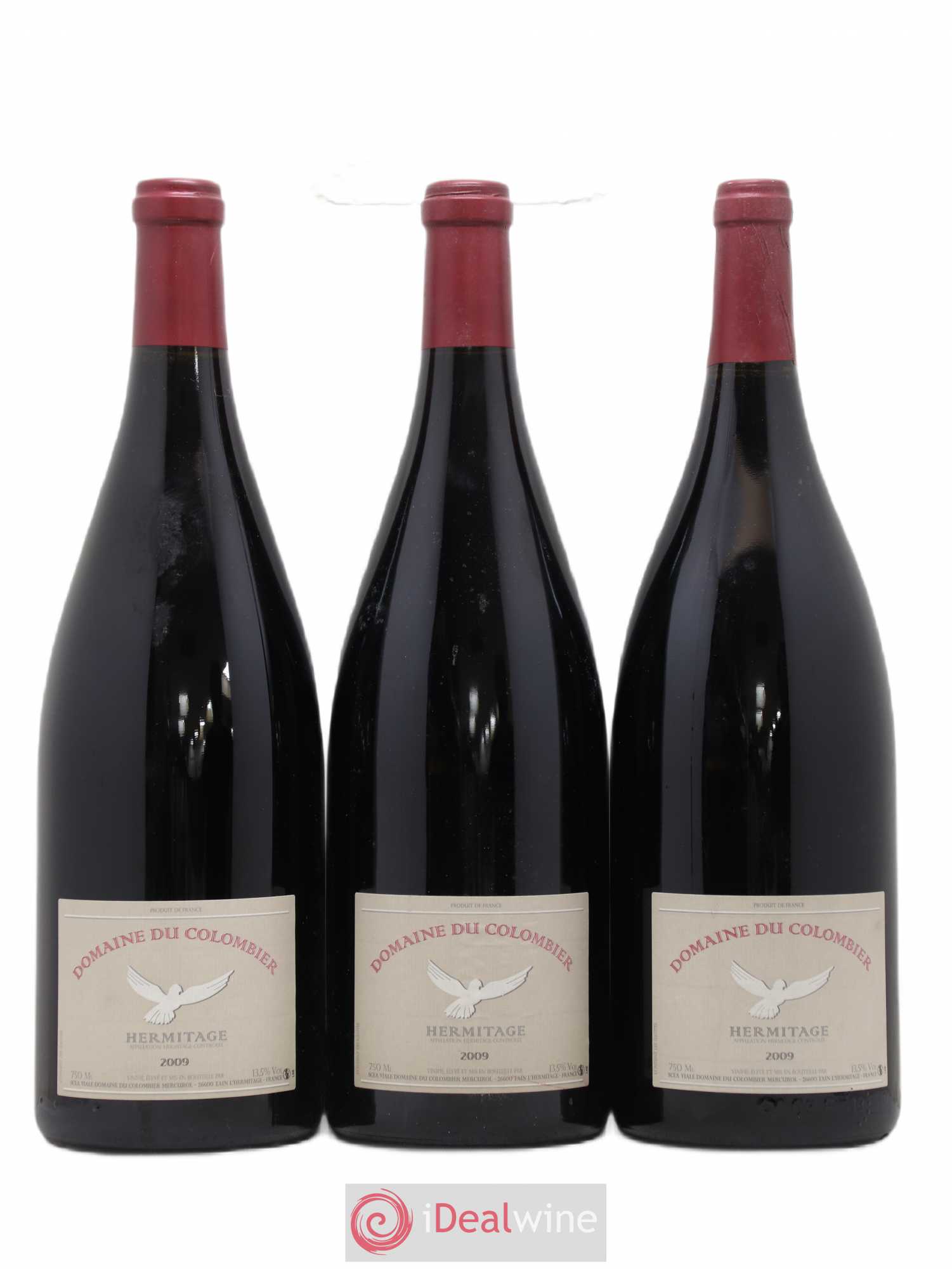 Hermitage Colombier (Domaine du) 2009 - Lot de 3 magnums - 0