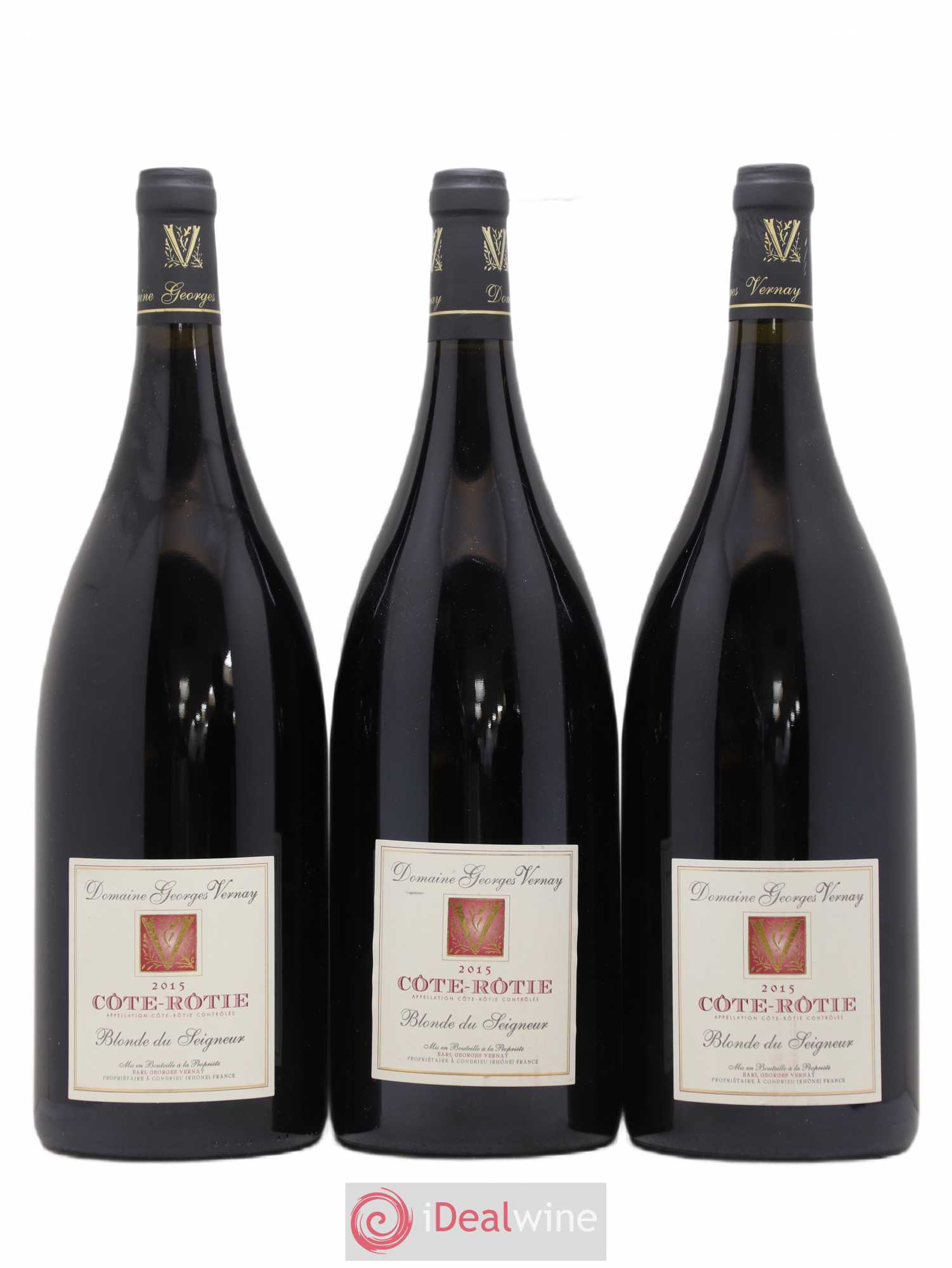 Côte-Rôtie Blonde du Seigneur Georges Vernay 2015 - Lot de 3 magnums - 0
