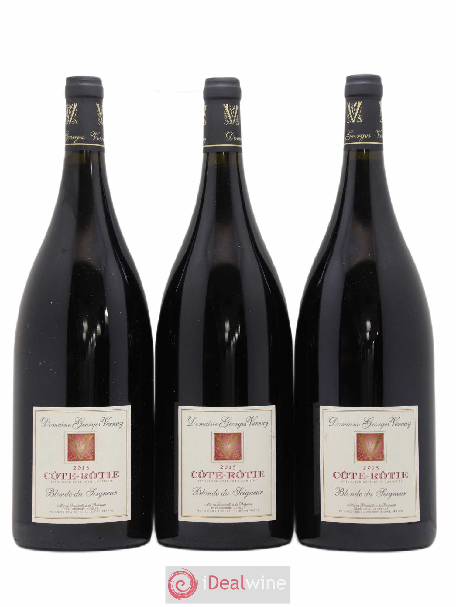 Côte-Rôtie Blonde du Seigneur Georges Vernay 2015 - Lot de 3 magnums - 0