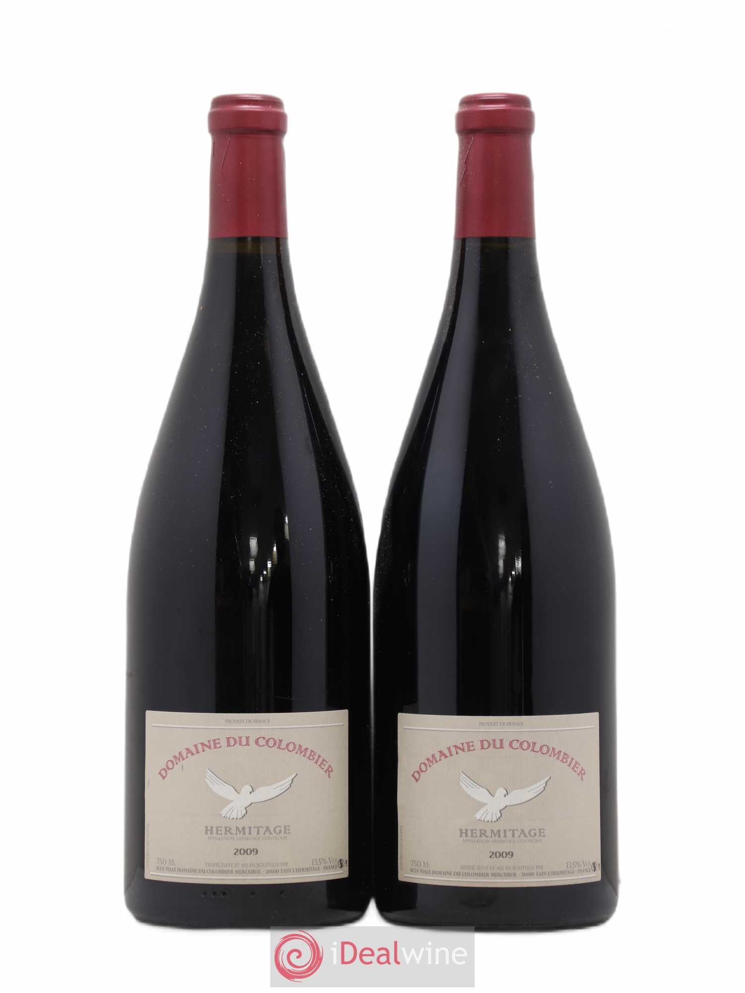 Hermitage Colombier (Domaine du) 2009 - Lot de 2 magnums - 0