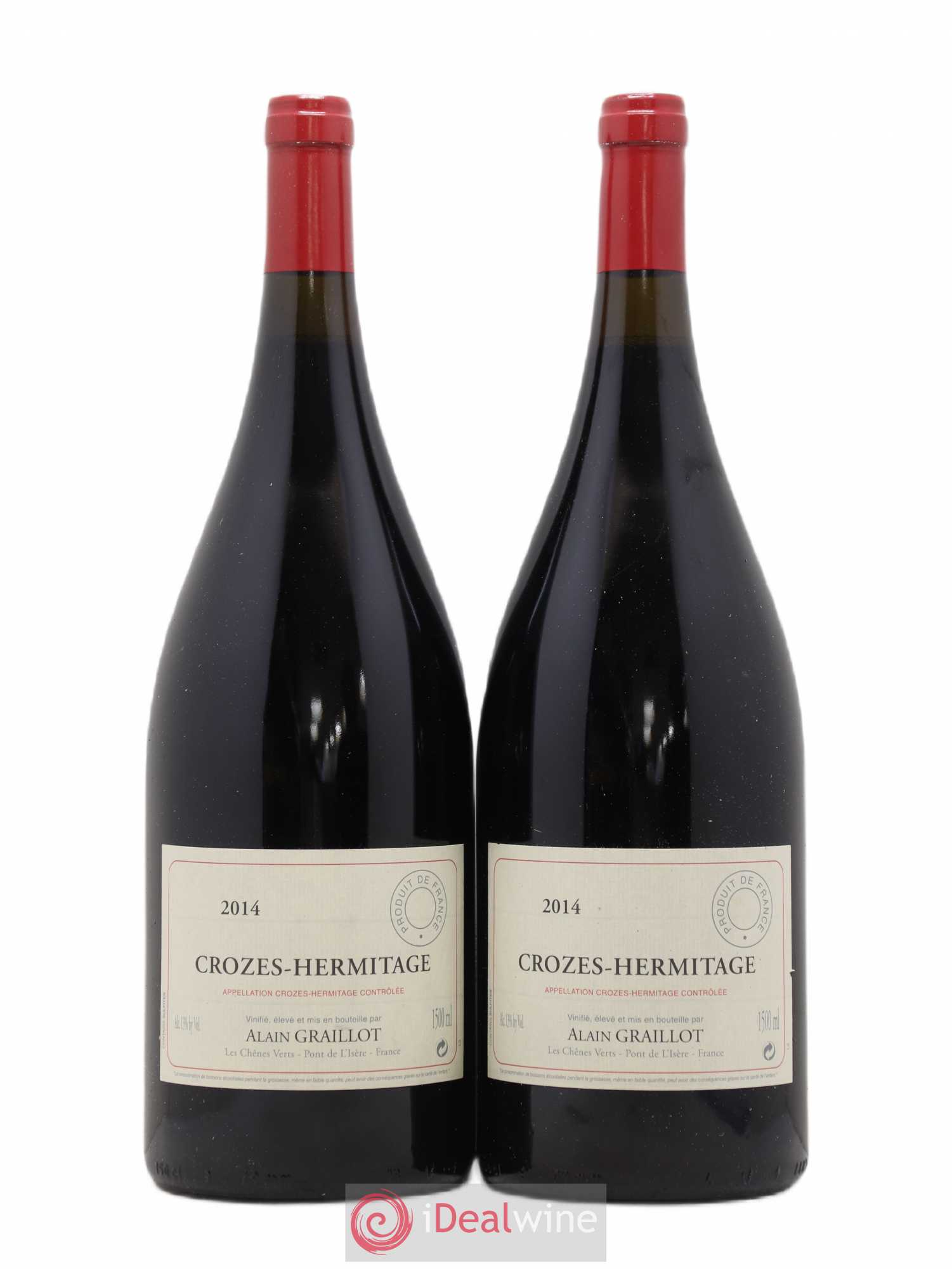 Crozes-Hermitage Domaine Graillot 2014 - Lot de 2 magnums - 0