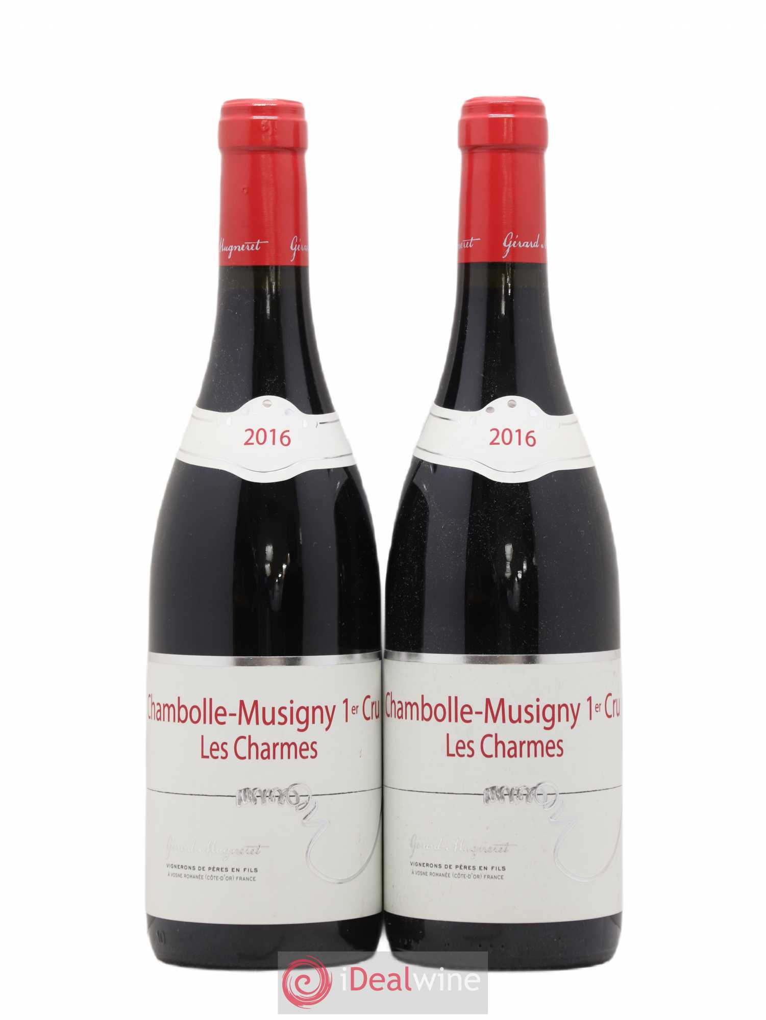 Chambolle-Musigny 1er Cru Les Charmes Gérard Mugneret 2016 - Lot de 2 bouteilles - 0