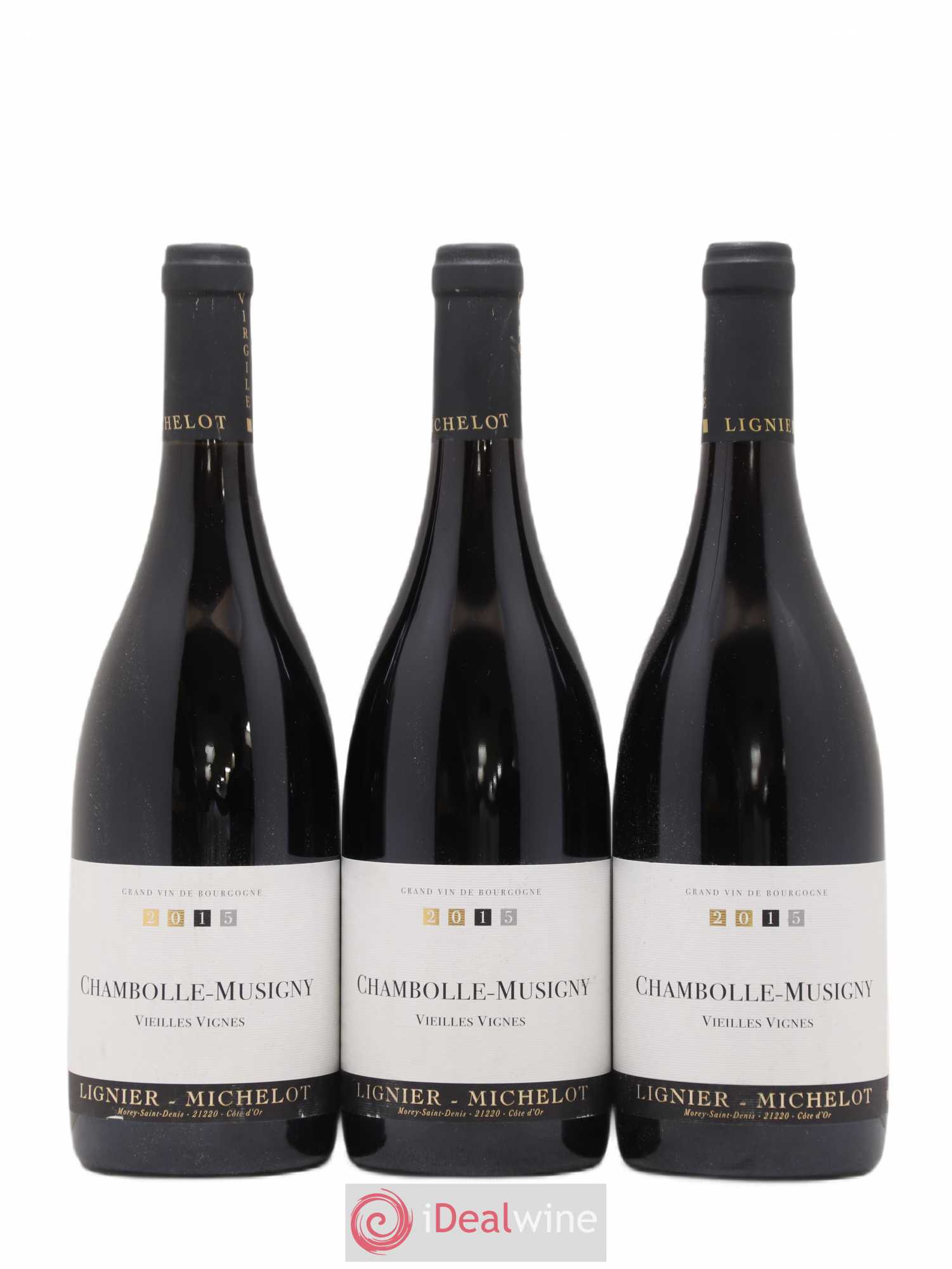 Chambolle-Musigny Vieilles vignes Lignier-Michelot (Domaine) Vielles Vignes 2015 - Lot de 3 bouteilles - 0