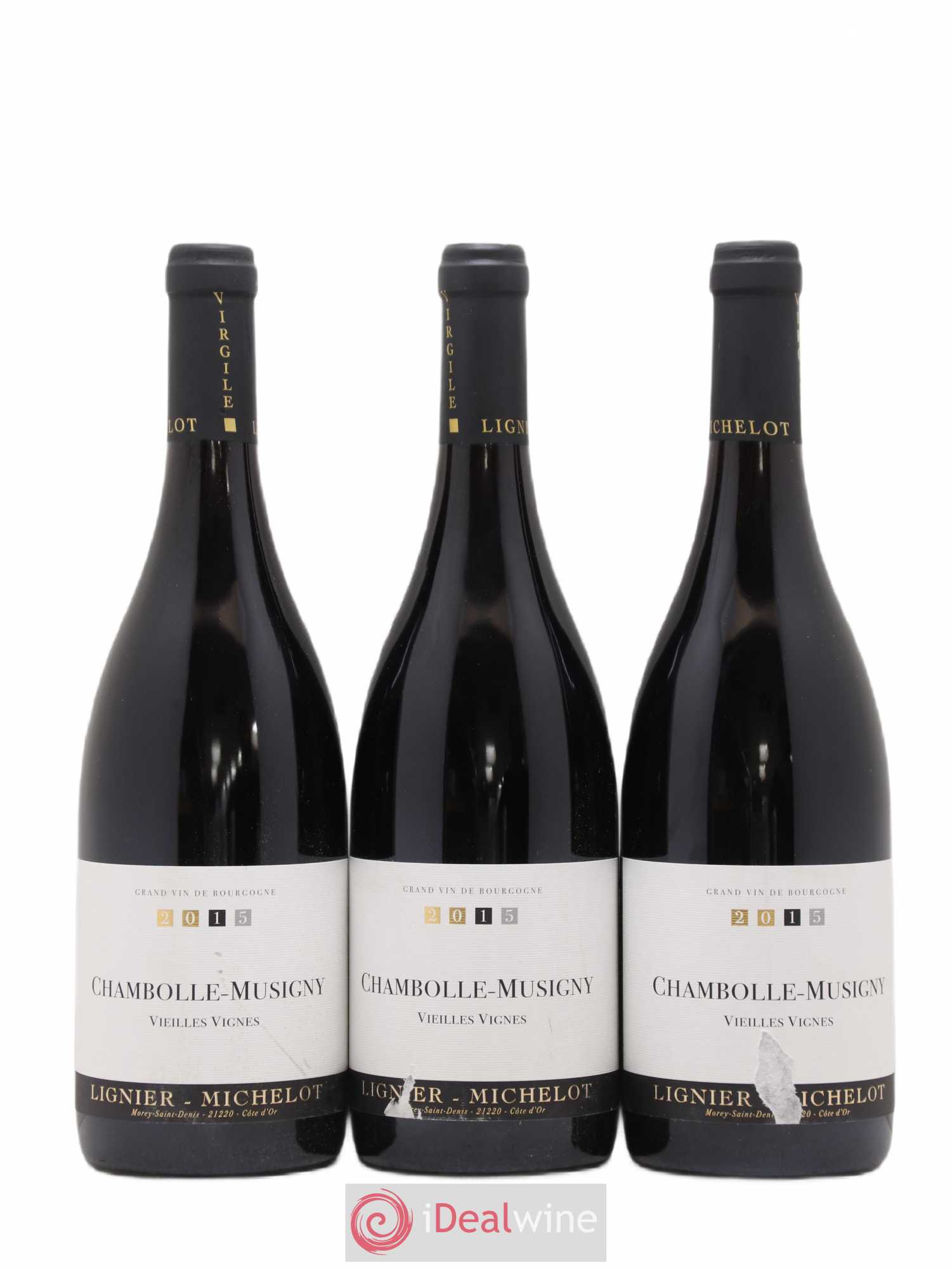 Chambolle-Musigny Vieilles vignes Lignier-Michelot (Domaine) Vielles Vignes 2015 - Lot de 3 bouteilles - 0