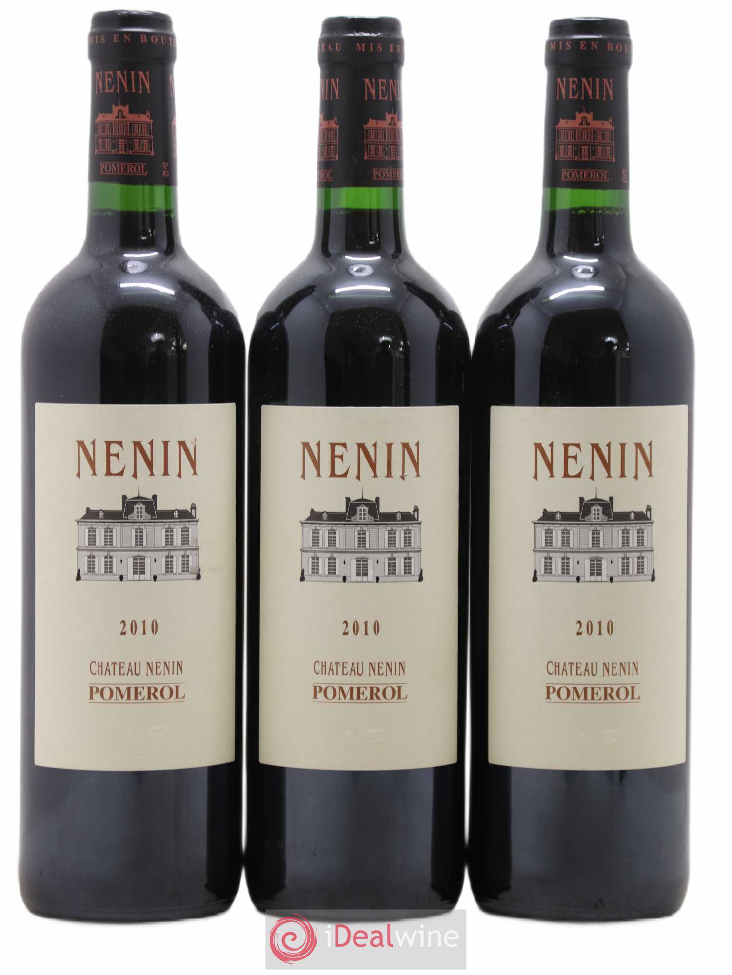 Château Nenin 2010 - Lot de 3 bouteilles - 0