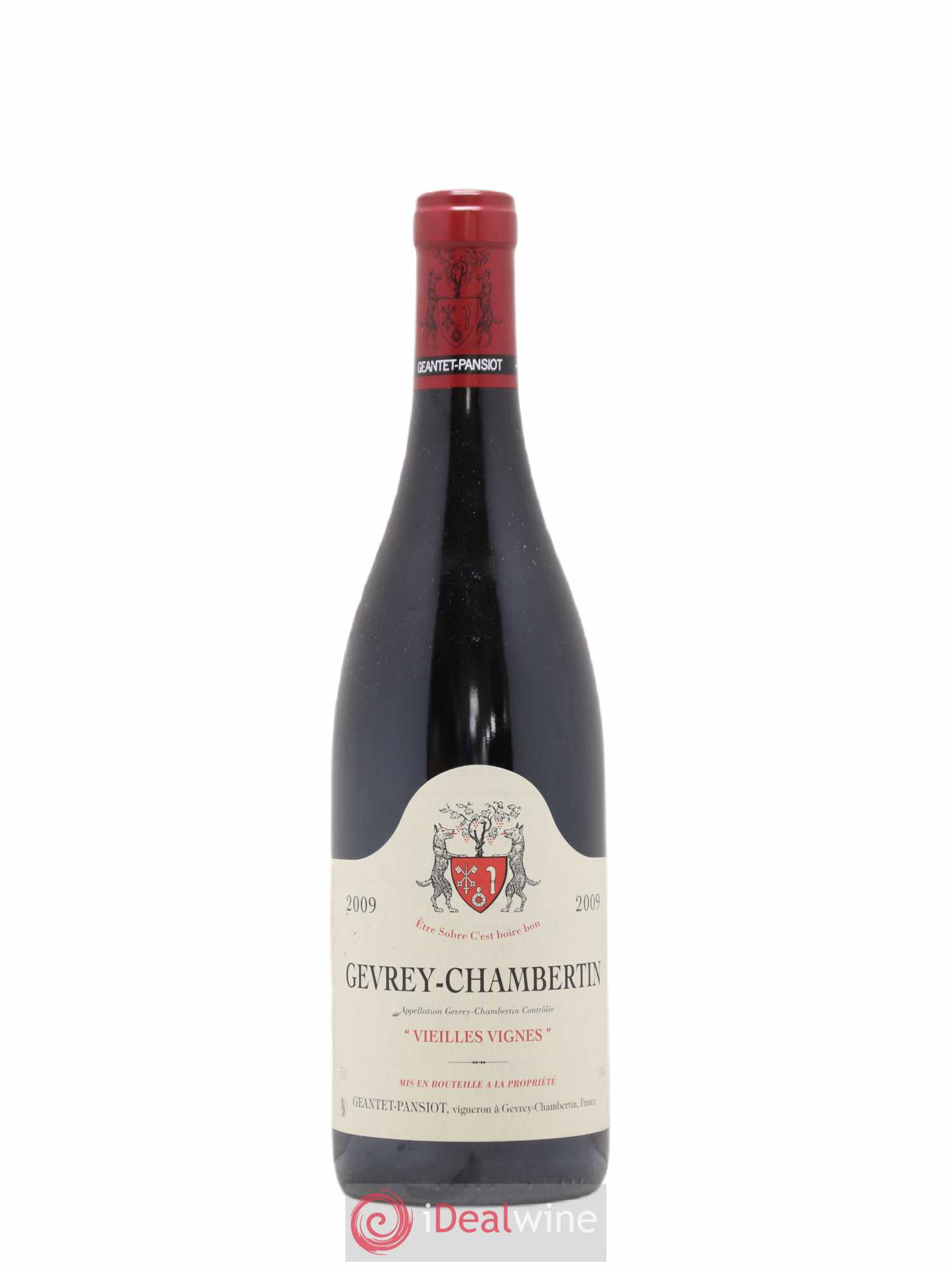 Gevrey-Chambertin Vieilles vignes Geantet-Pansiot Vielles Vignes 2009 - Lot de 1 bouteille - 0