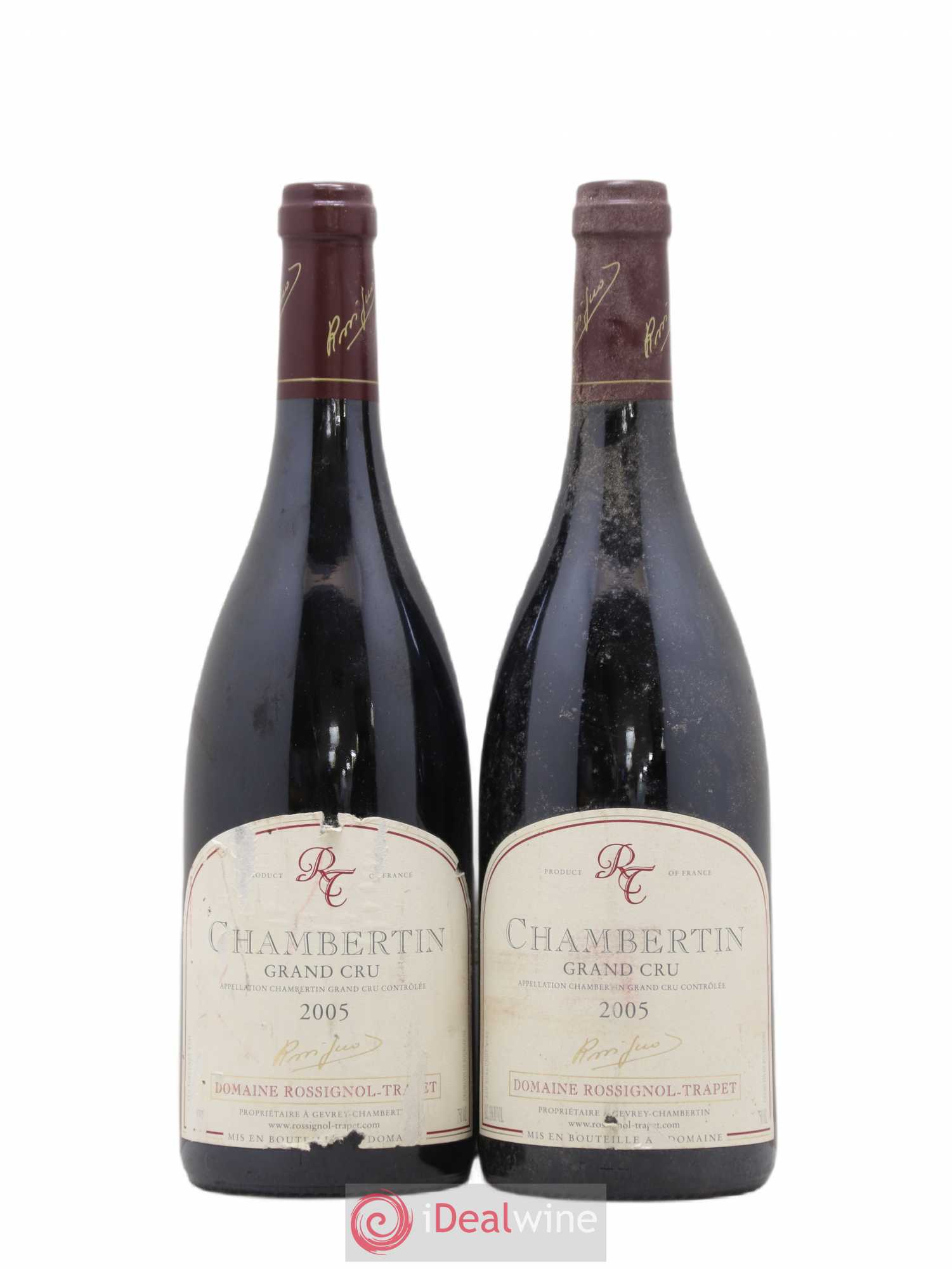 Chambertin Grand Cru Rossignol-Trapet (Domaine) 2005 - Lot de 2 bouteilles - 0