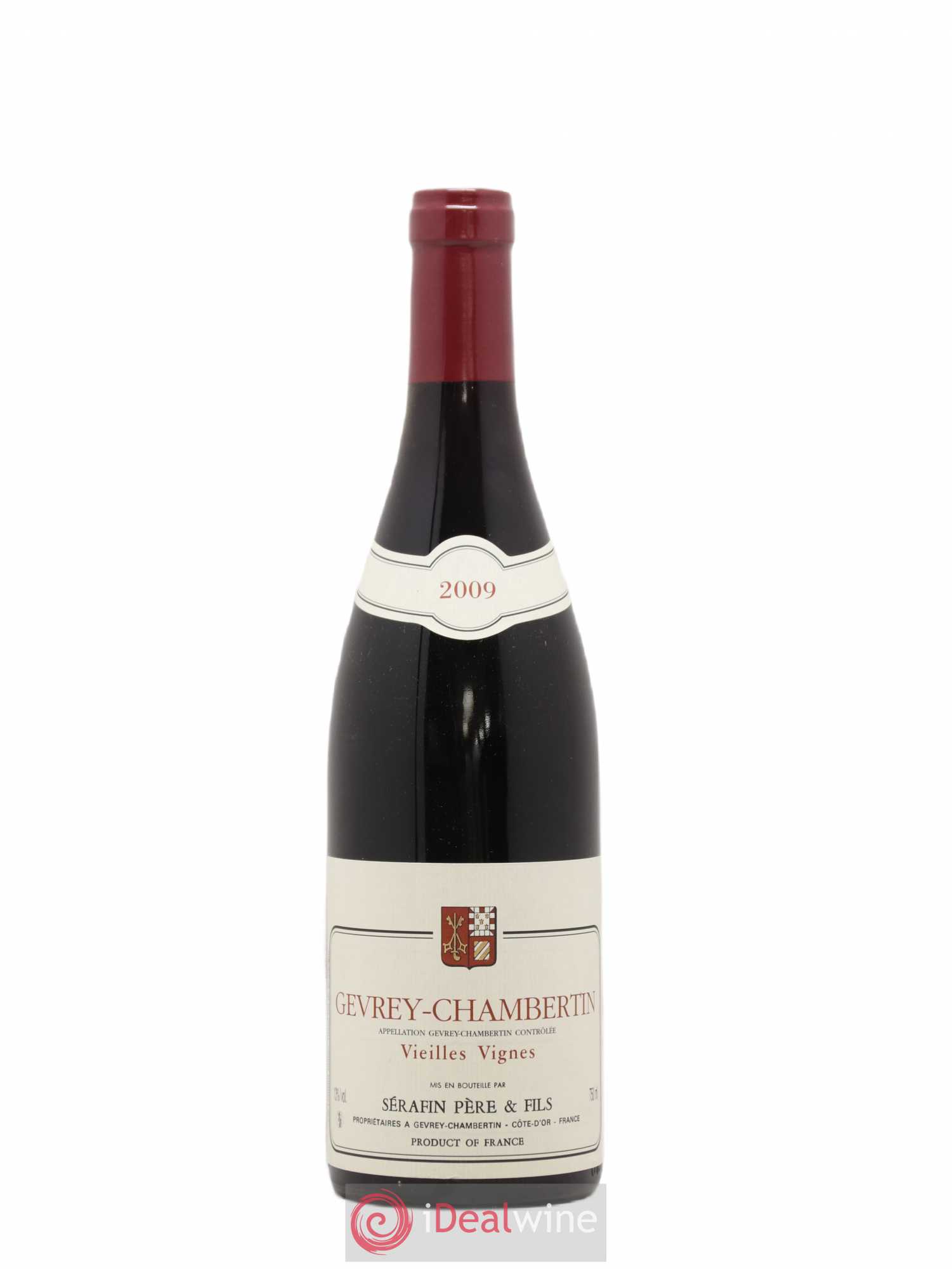Gevrey-Chambertin Vieilles Vignes Christian Sérafin Père et Fils 2009 - Lot de 1 bouteille - 0