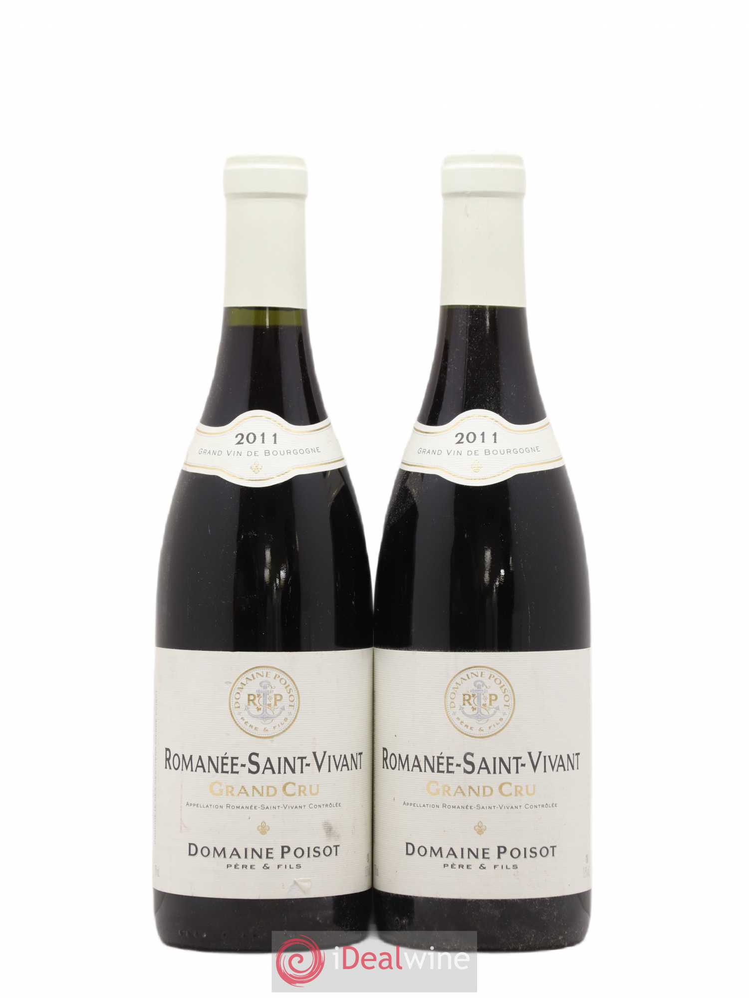 Romanée-Saint-Vivant Grand Cru Poisot 2011 - Lot de 2 bouteilles - 0