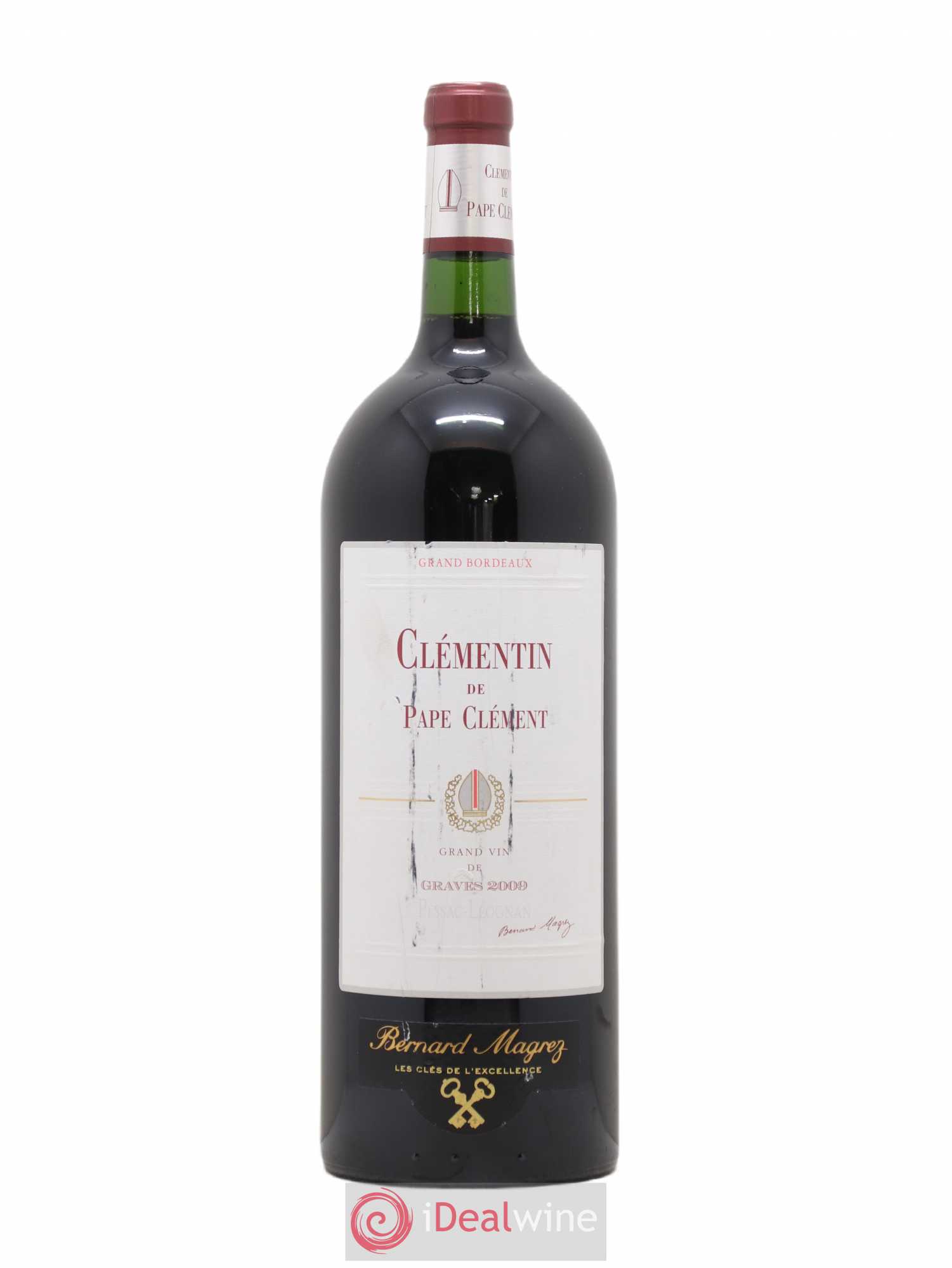 Le Clémentin de Pape Clément Second Vin 2009 - Lot de 1 magnum - 0