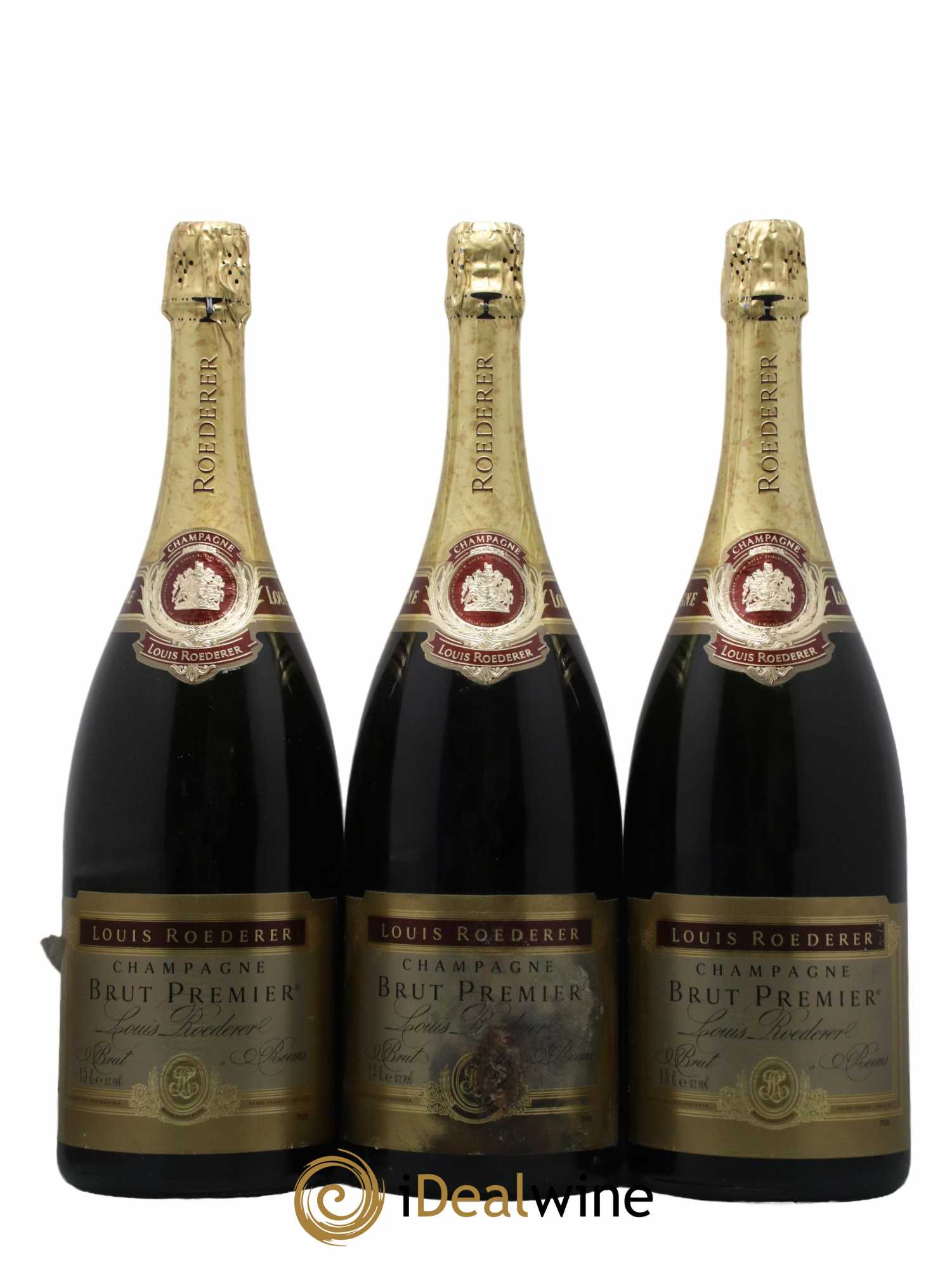 Premier Brut Louis Roederer - Lot de 3 magnums - 0