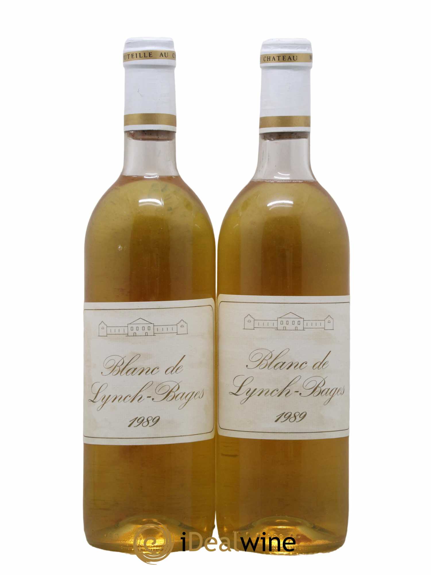 Blanc de Lynch Bages 1989 - Lot de 2 bouteilles - 0