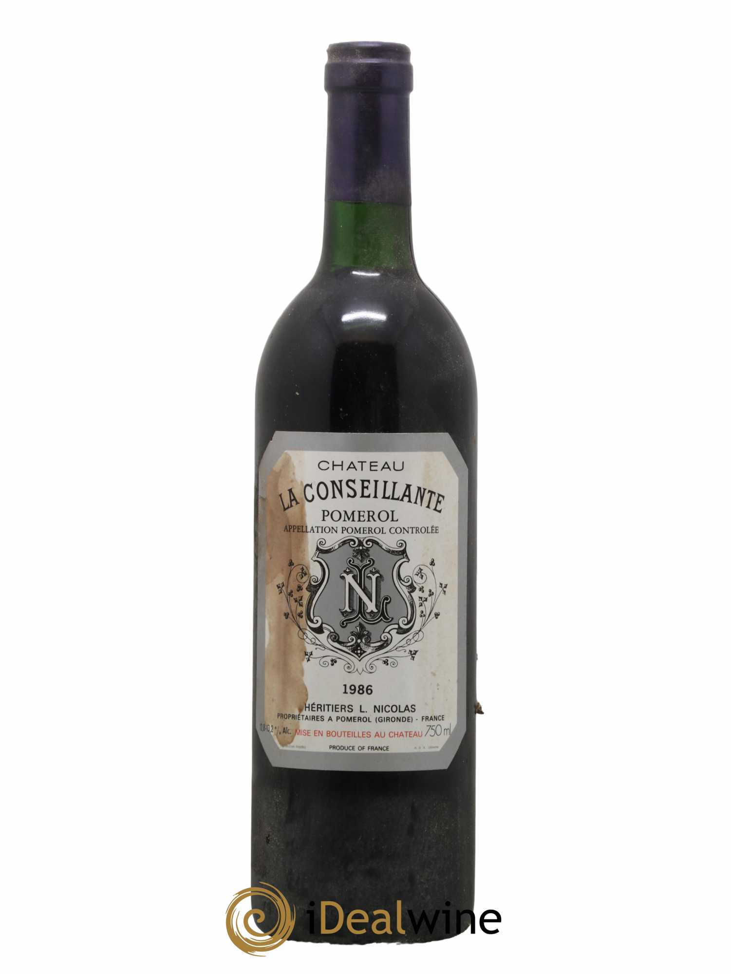 Château la Conseillante 1986 - Lot de 1 bouteille - 0