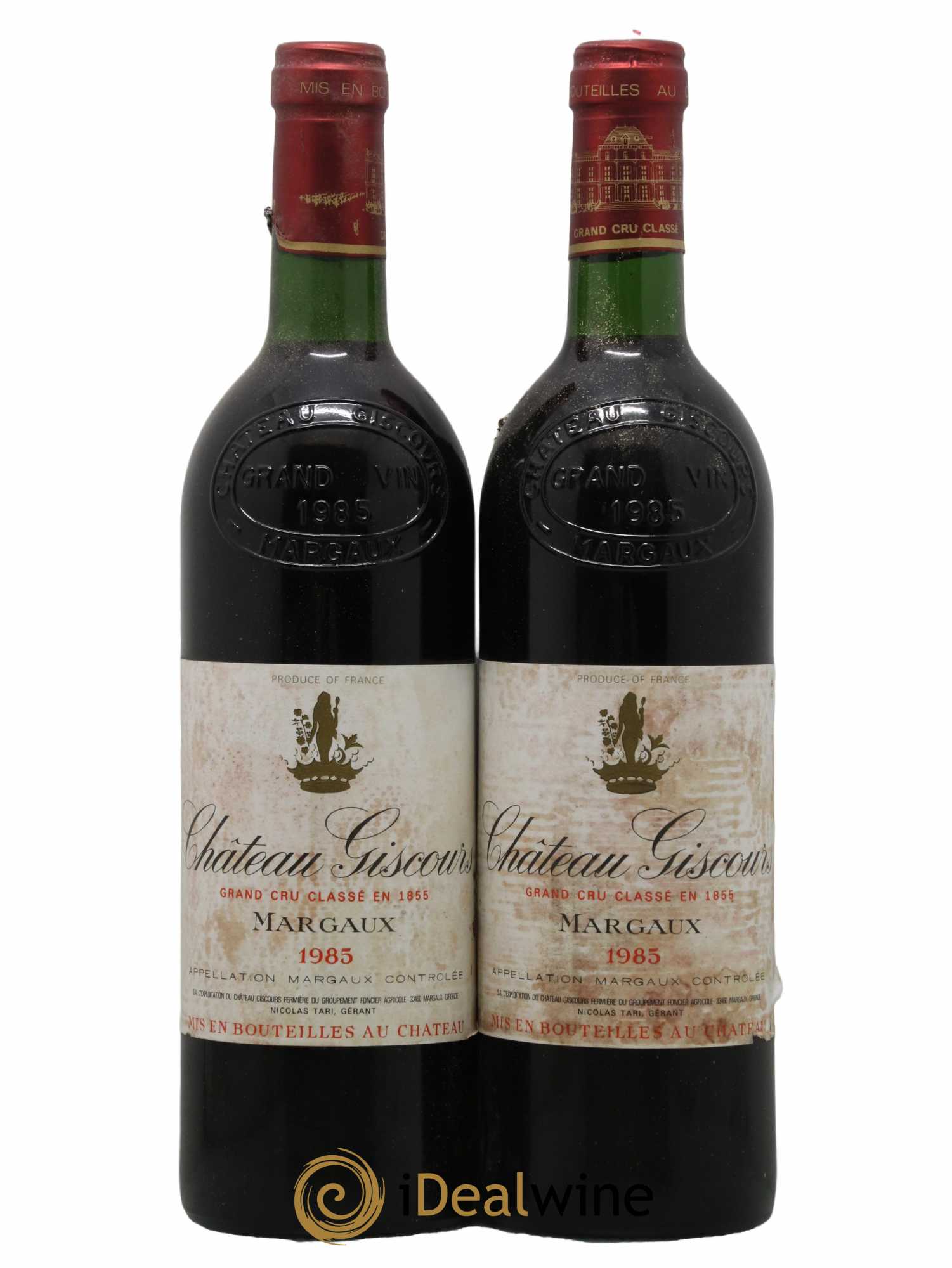Château Giscours 3ème Grand Cru Classé 1985 - Lot de 2 bouteilles - 0