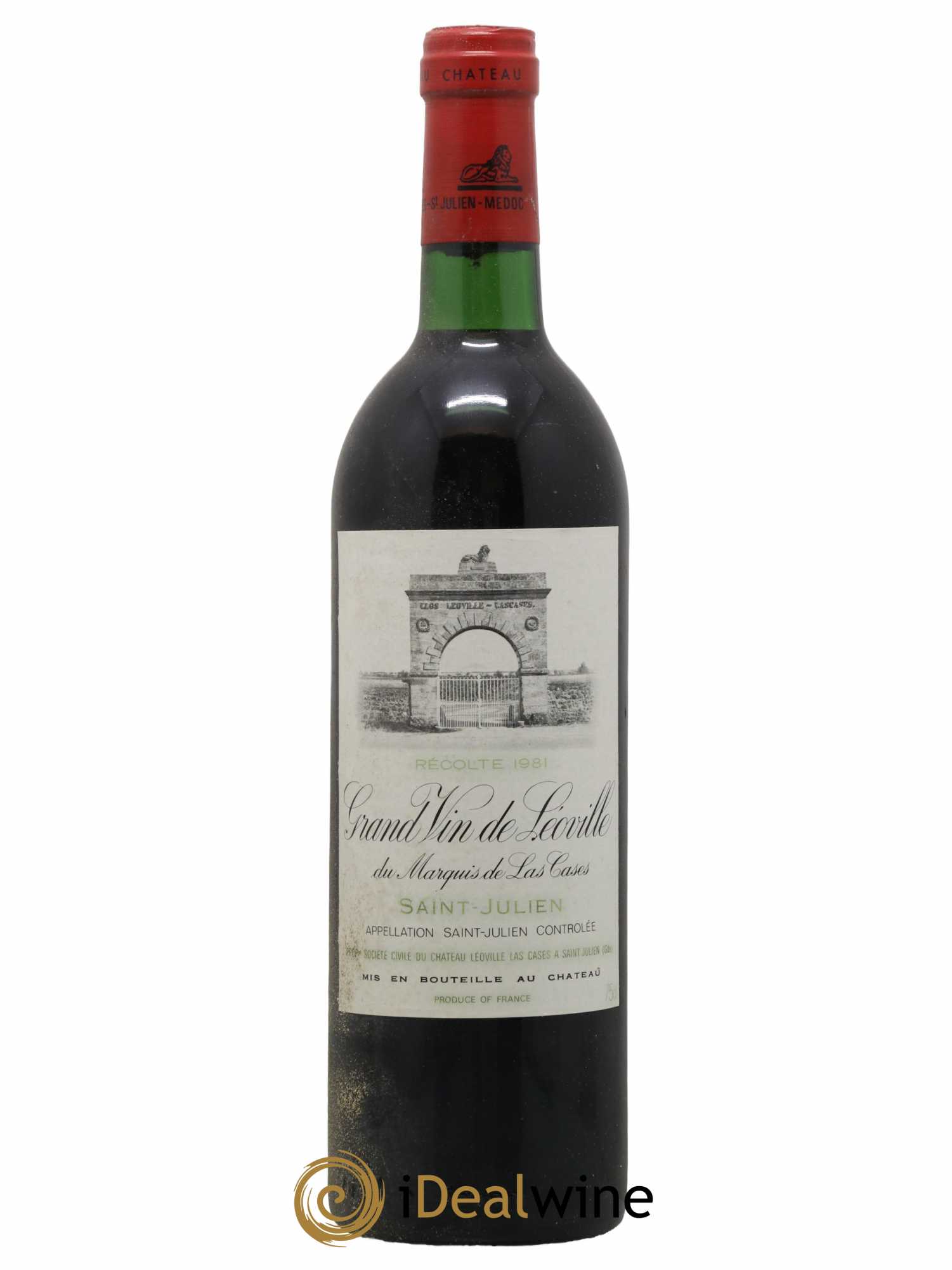 Château Léoville Las Cases 2ème Grand Cru Classé 1981 - Lot de 1 bouteille - 0