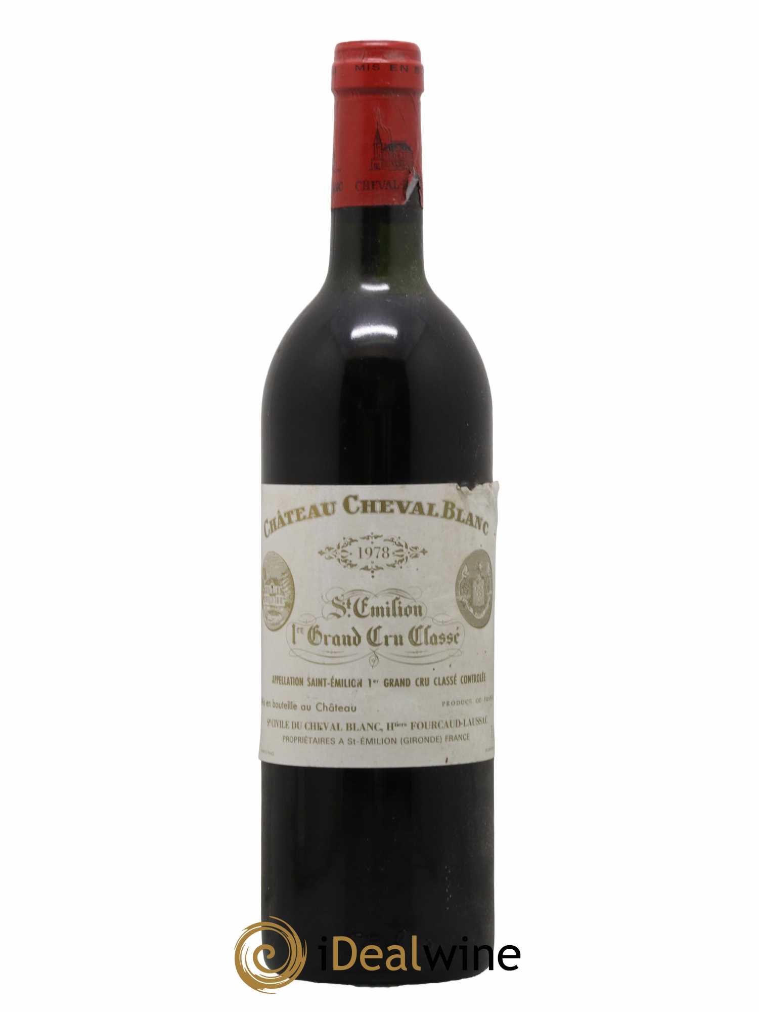 Château Cheval Blanc 1er Grand Cru Classé A 1978 - Lot de 1 bouteille - 0
