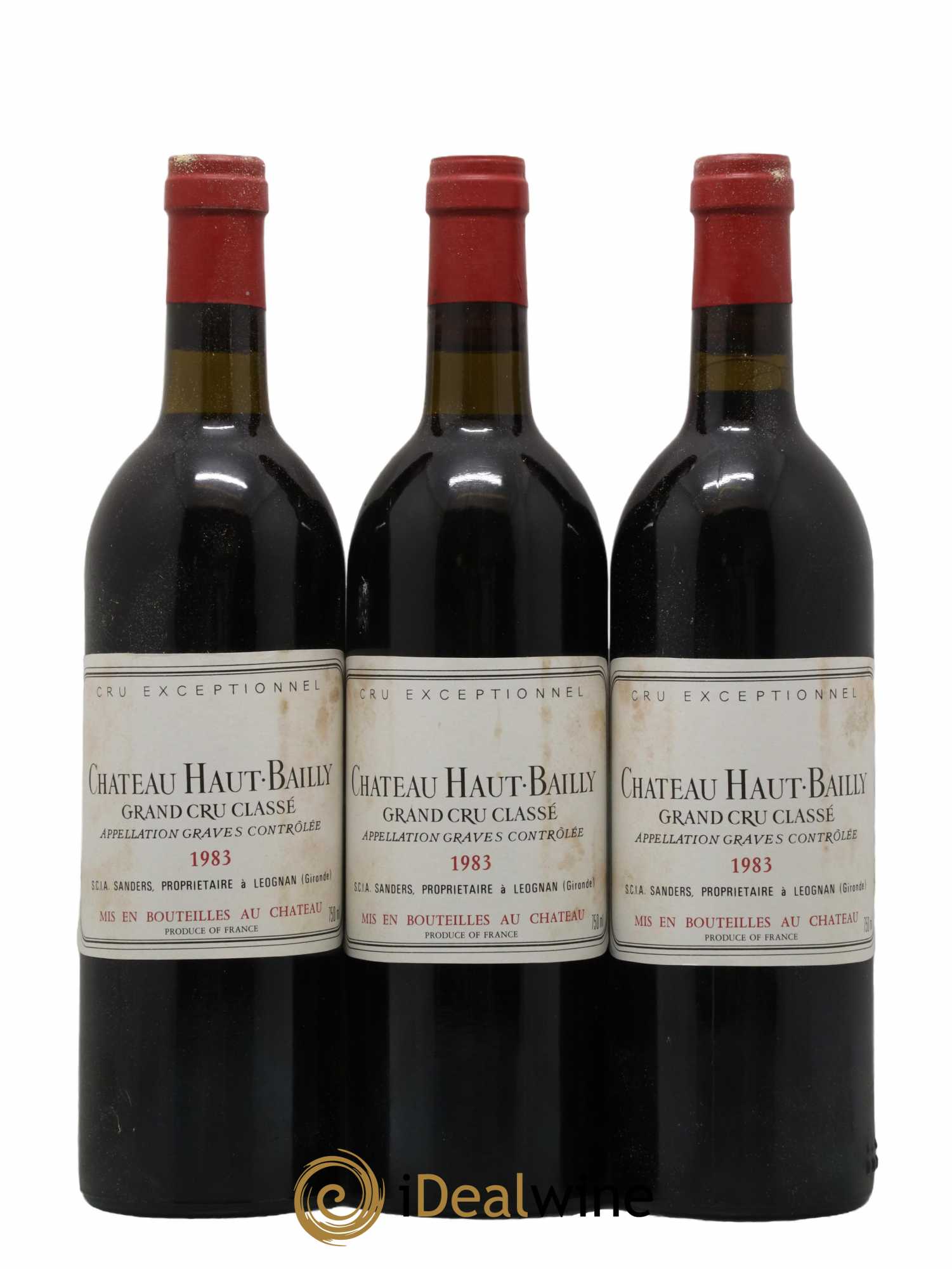 Château Haut-Bailly Cru Classé de Graves 1983 - Lot de 6 bouteilles - 2