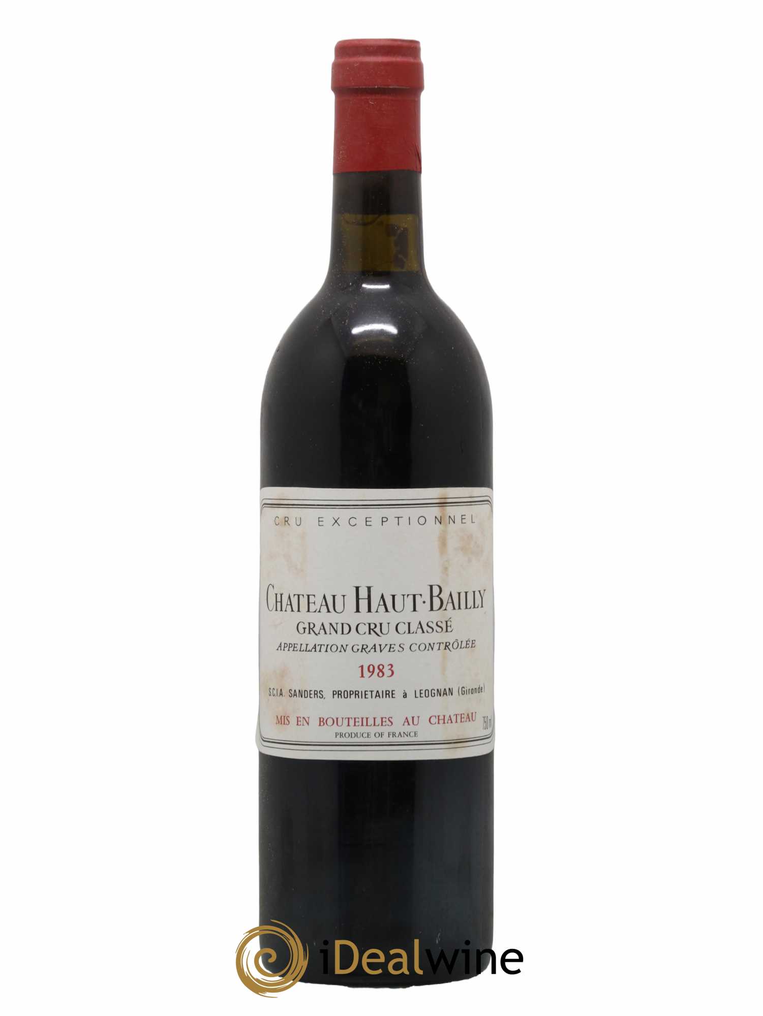 Château Haut-Bailly Cru Classé de Graves 1983 - Lot de 1 bouteille - 0